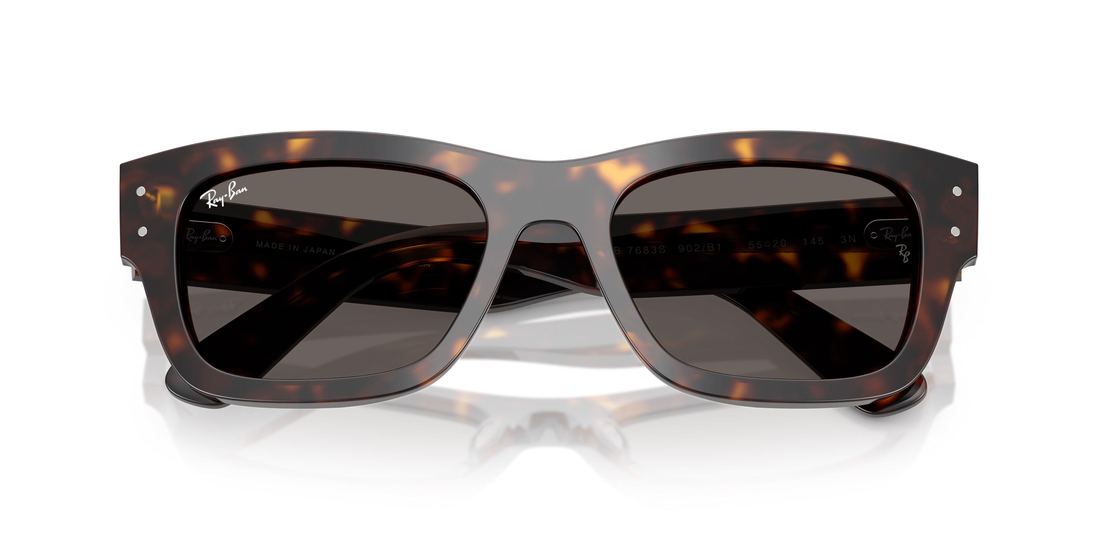 Ray-Ban Joseph Dark Grey Sunglasses &ndash; Havana - BROWN/GREY Thumbnail View 6