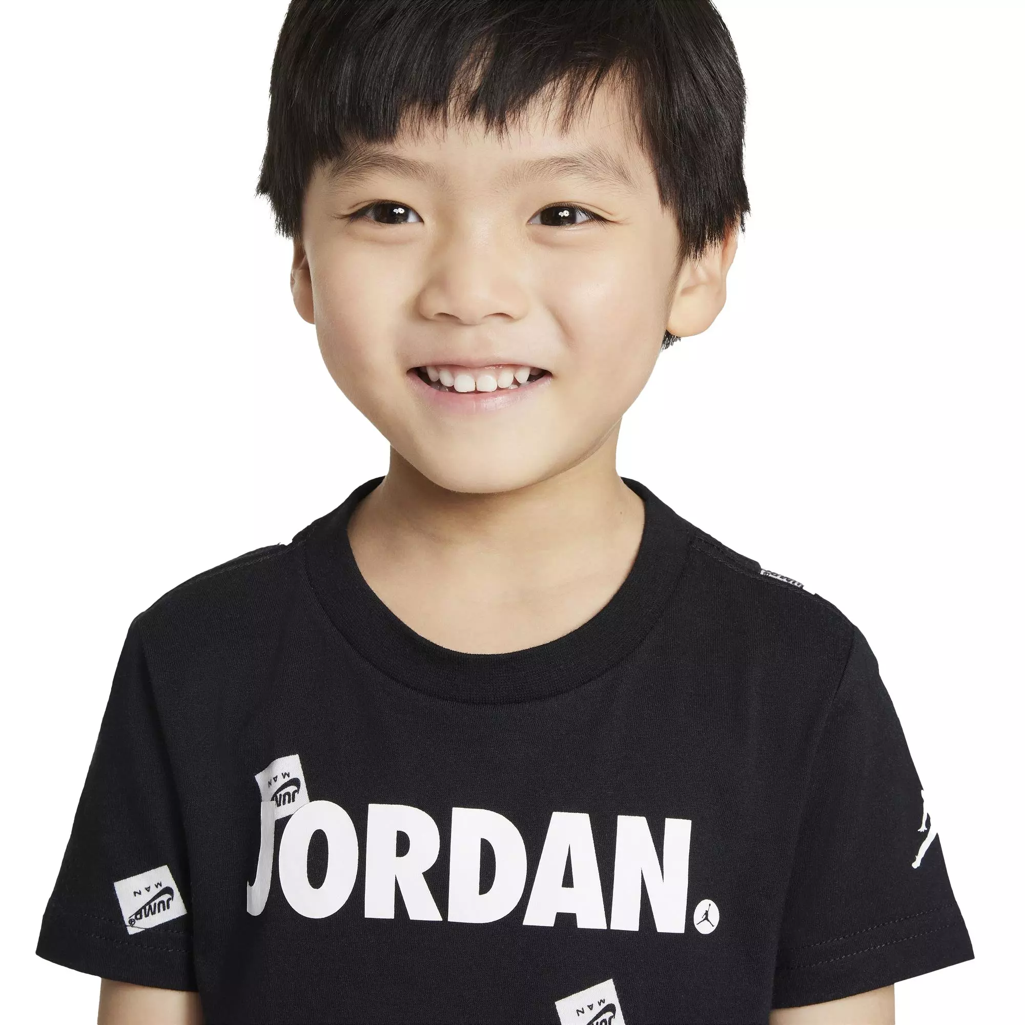 Jordan Little Kids' Air Post It "Black" Set - BLACK