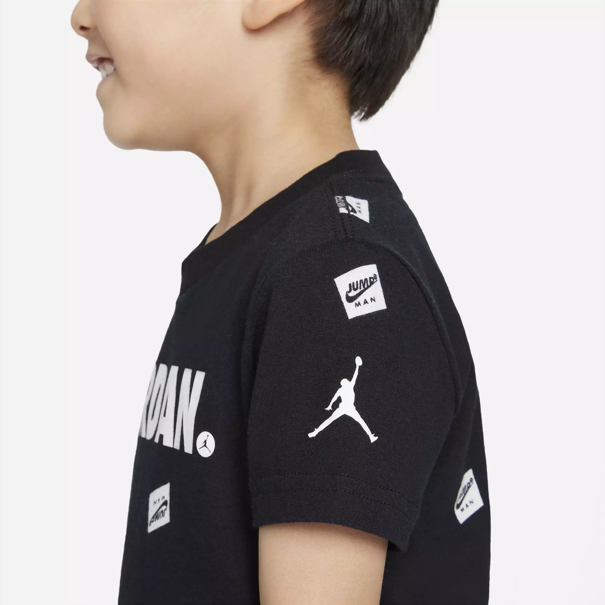 Jordan Little Kids' Air Post It "Black" Set - BLACK