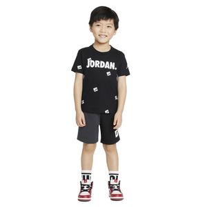 Jordan Little Kids' Air Post It "Black" Set