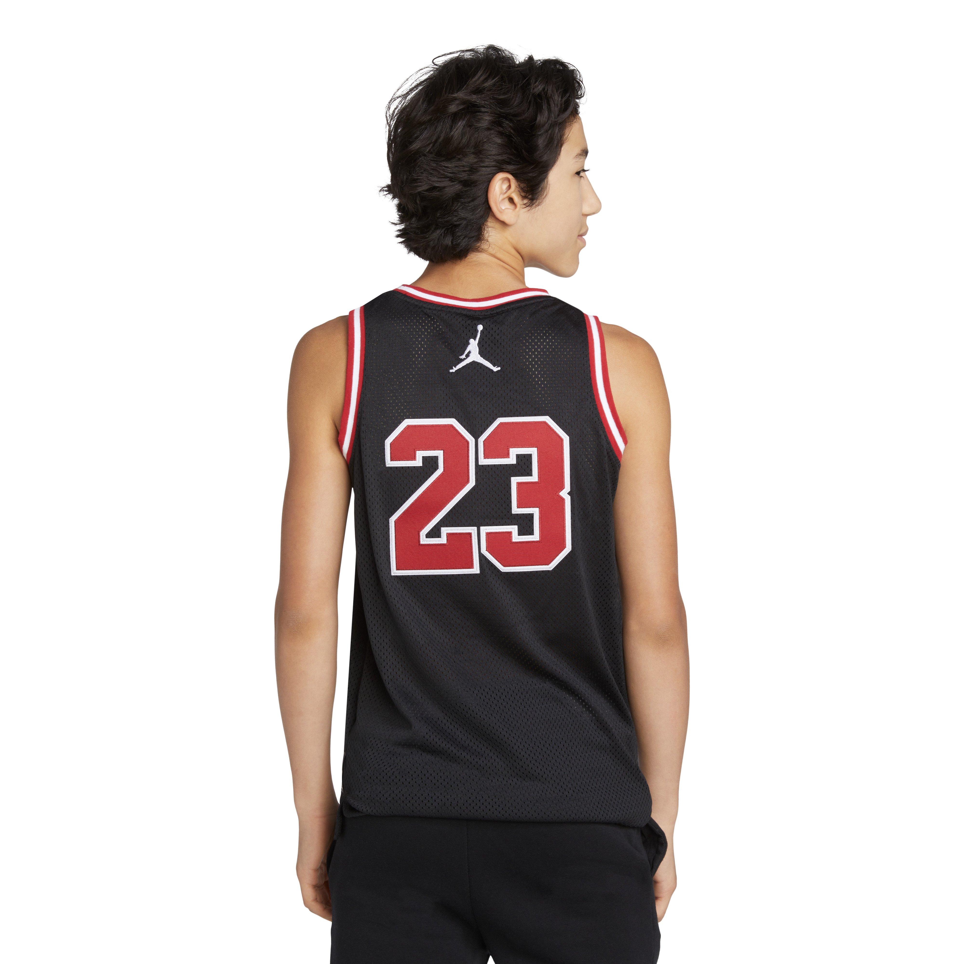 Jordan Youth "Black" 23 Jersey - BLACK Thumbnail View 2