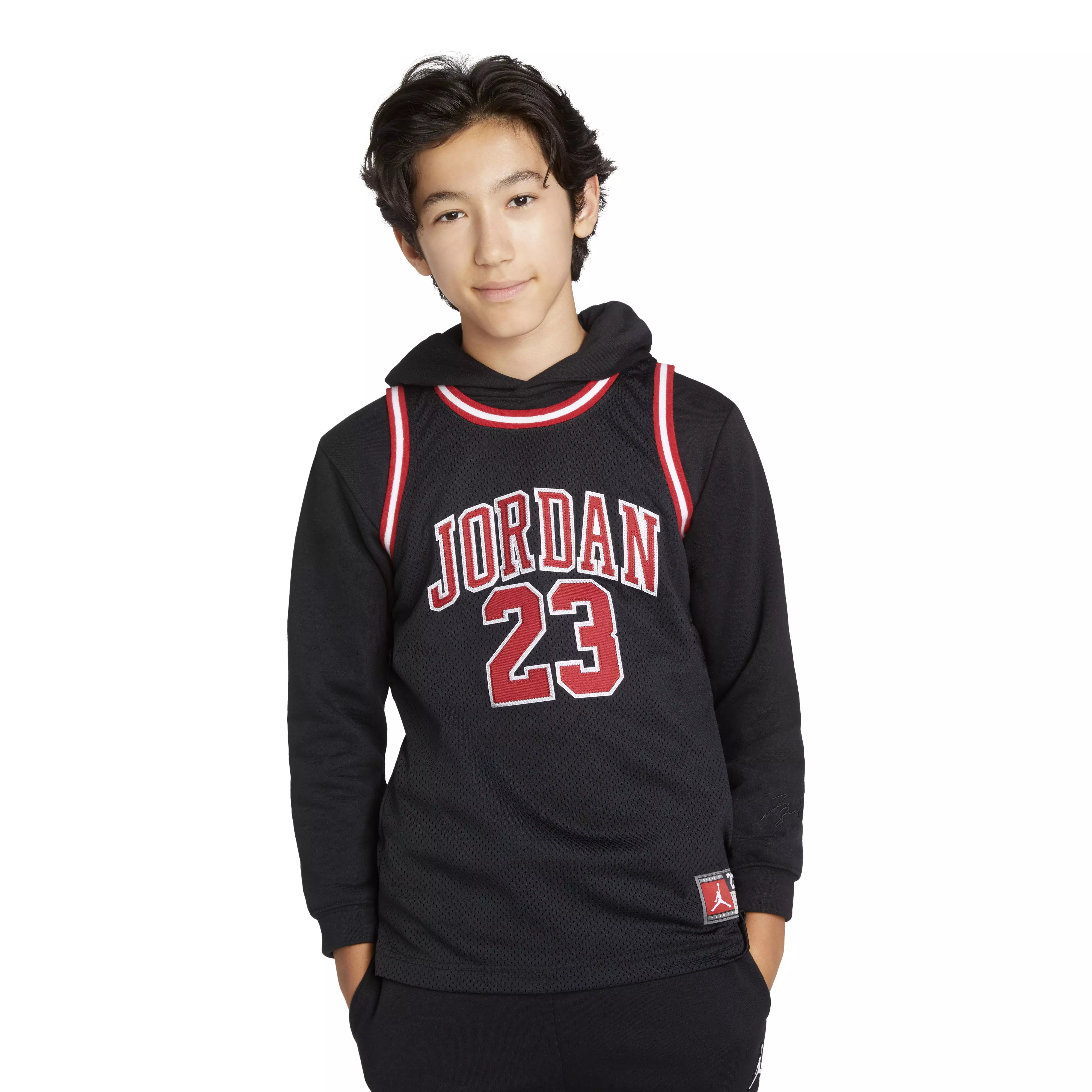 Jordan Youth "Black" 23 Jersey - BLACK