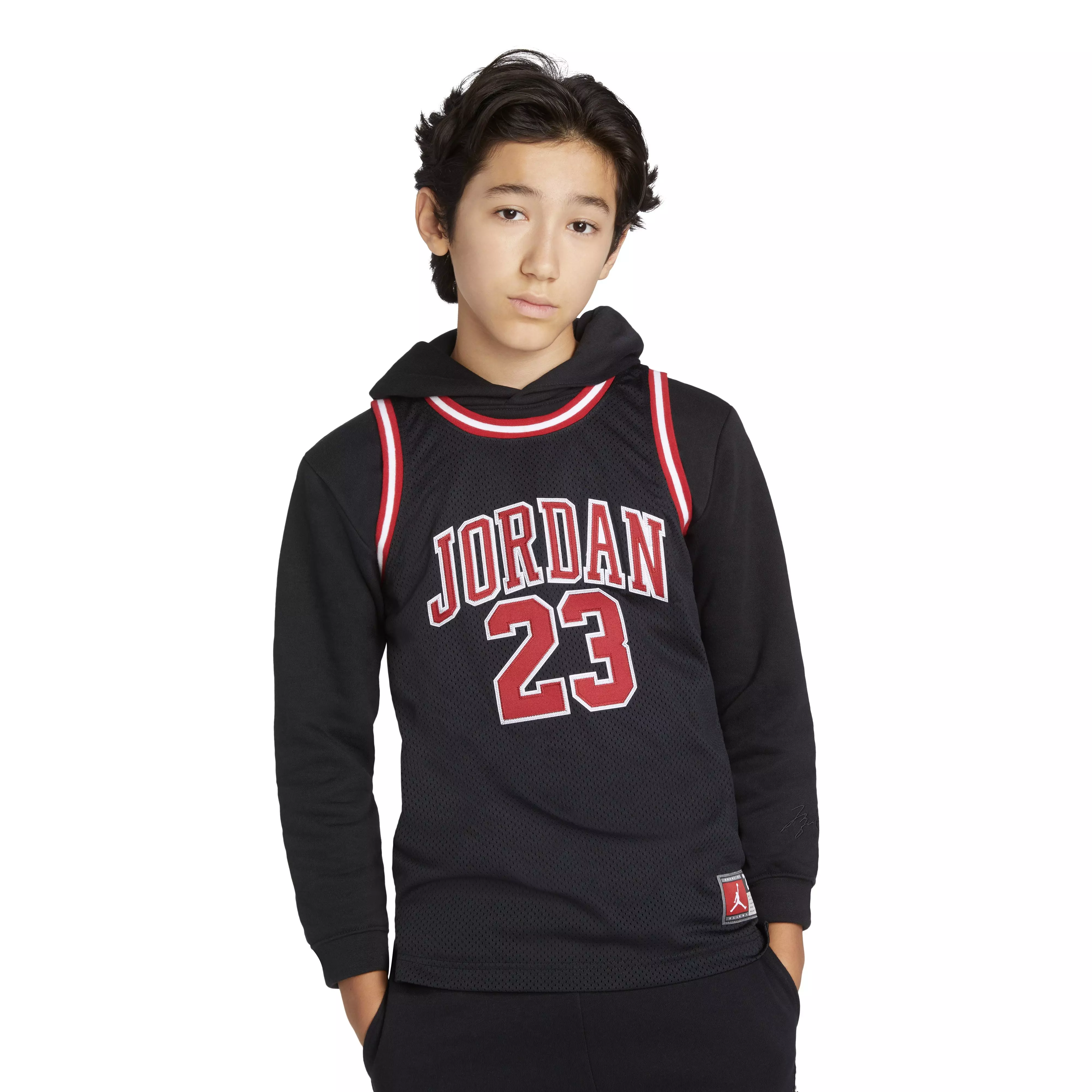 Jordan Youth "Black" 23 Jersey - BLACK
