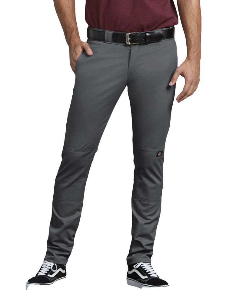 Shop Dickies Double Knee Work Pants (charcoal grey) online