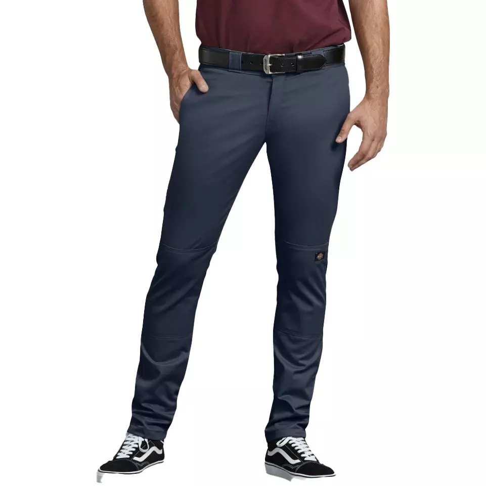 Dickies Men's Double Knee "Dark Navy" Work Pants - NAVY