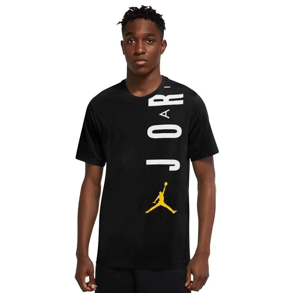 black and yellow jordan t shirts