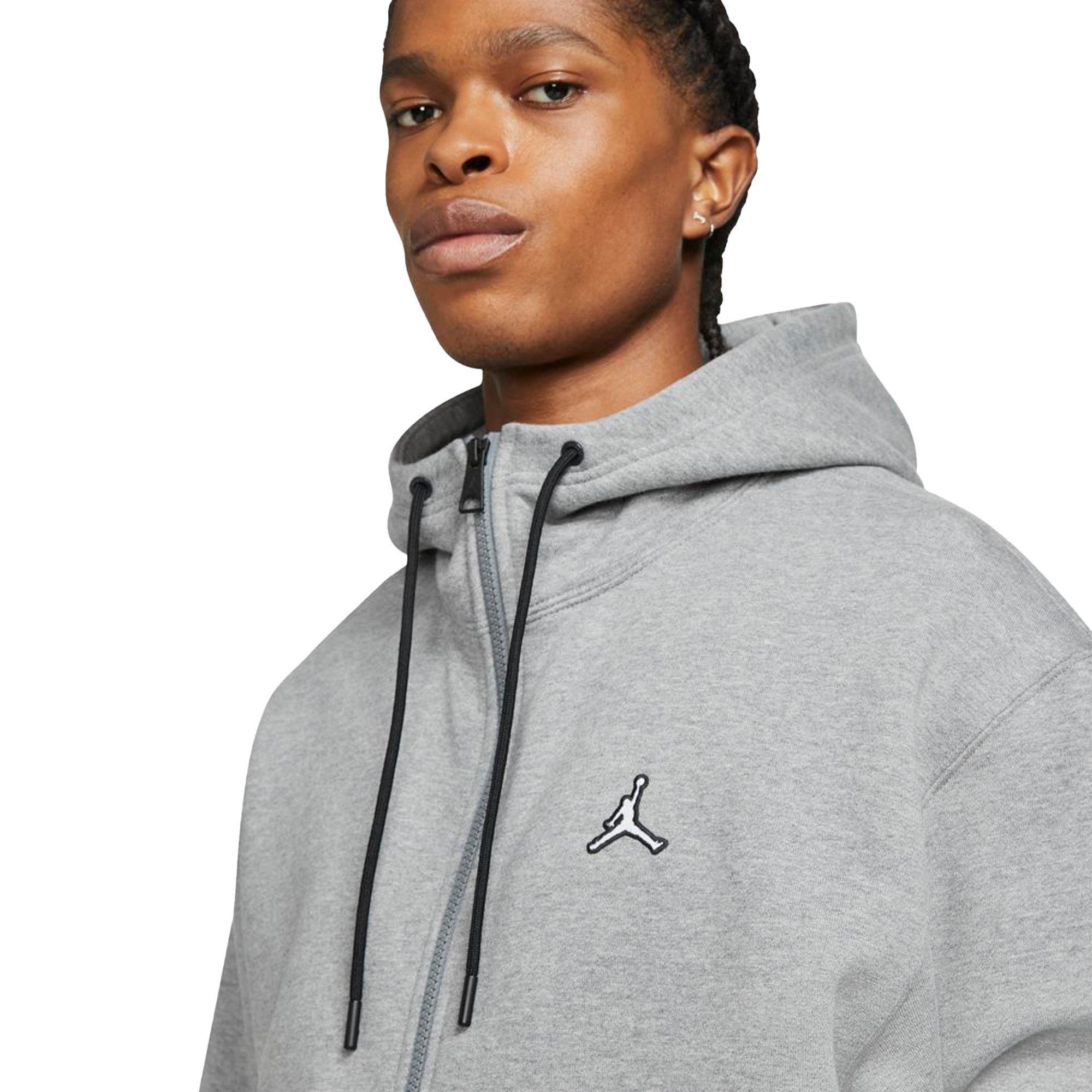 gray jordan hoodie