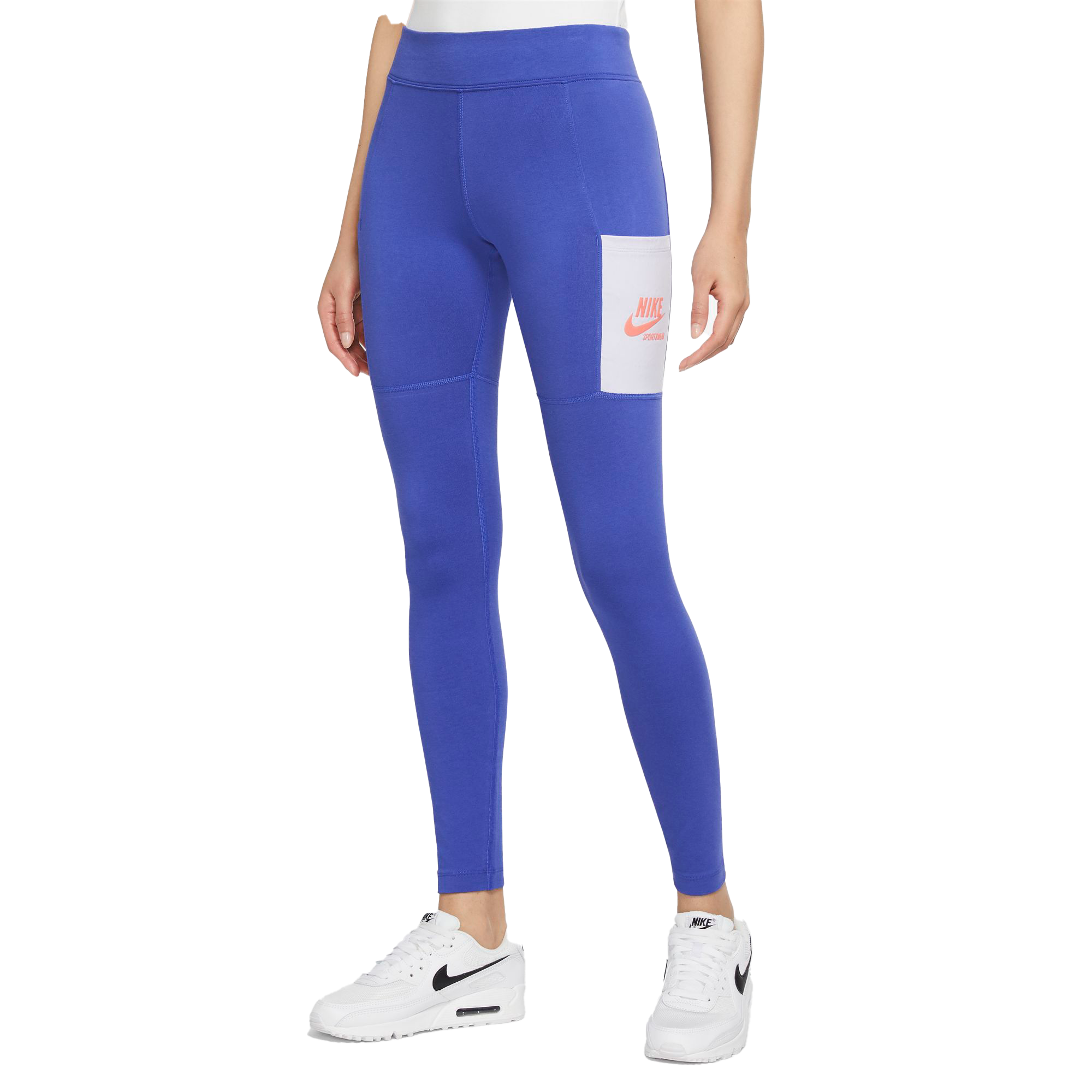 Nike Women's Sportswear Heritage Blue/Purple Leggings