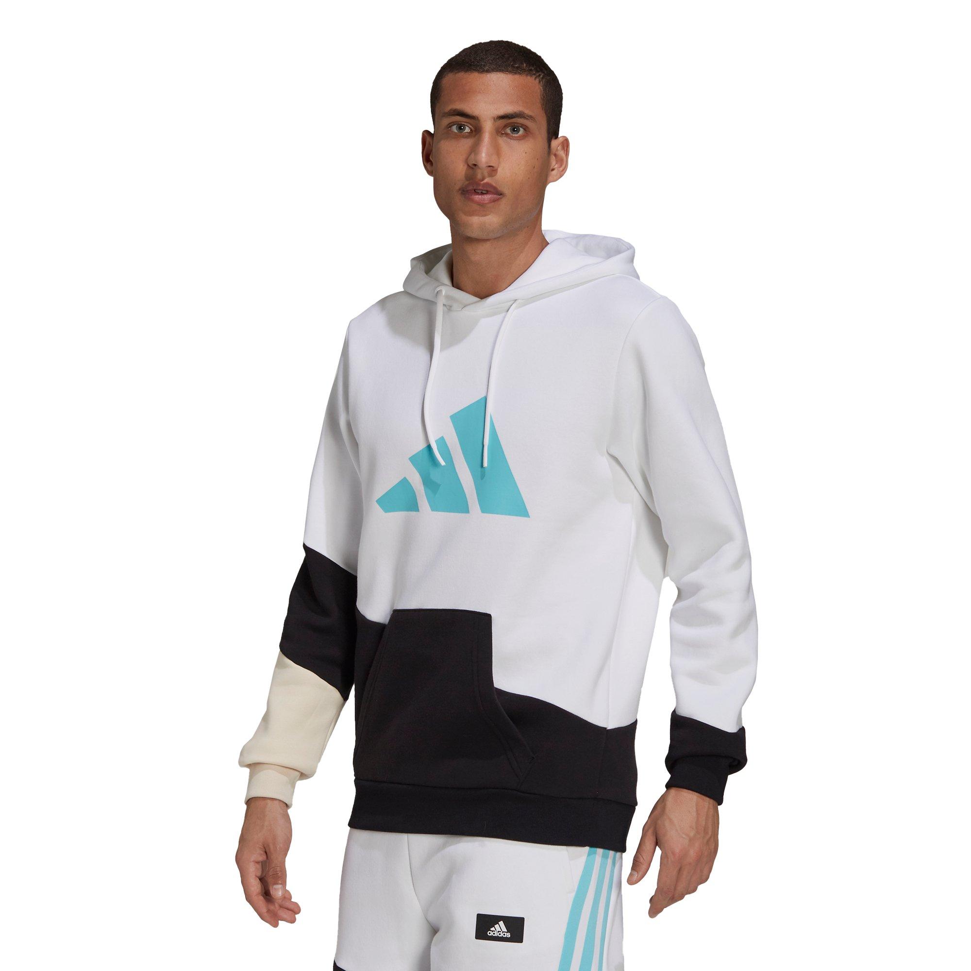 adidas Men\'s Fleece Gear Hibbett | Hoodie Colorblock City Pullover 