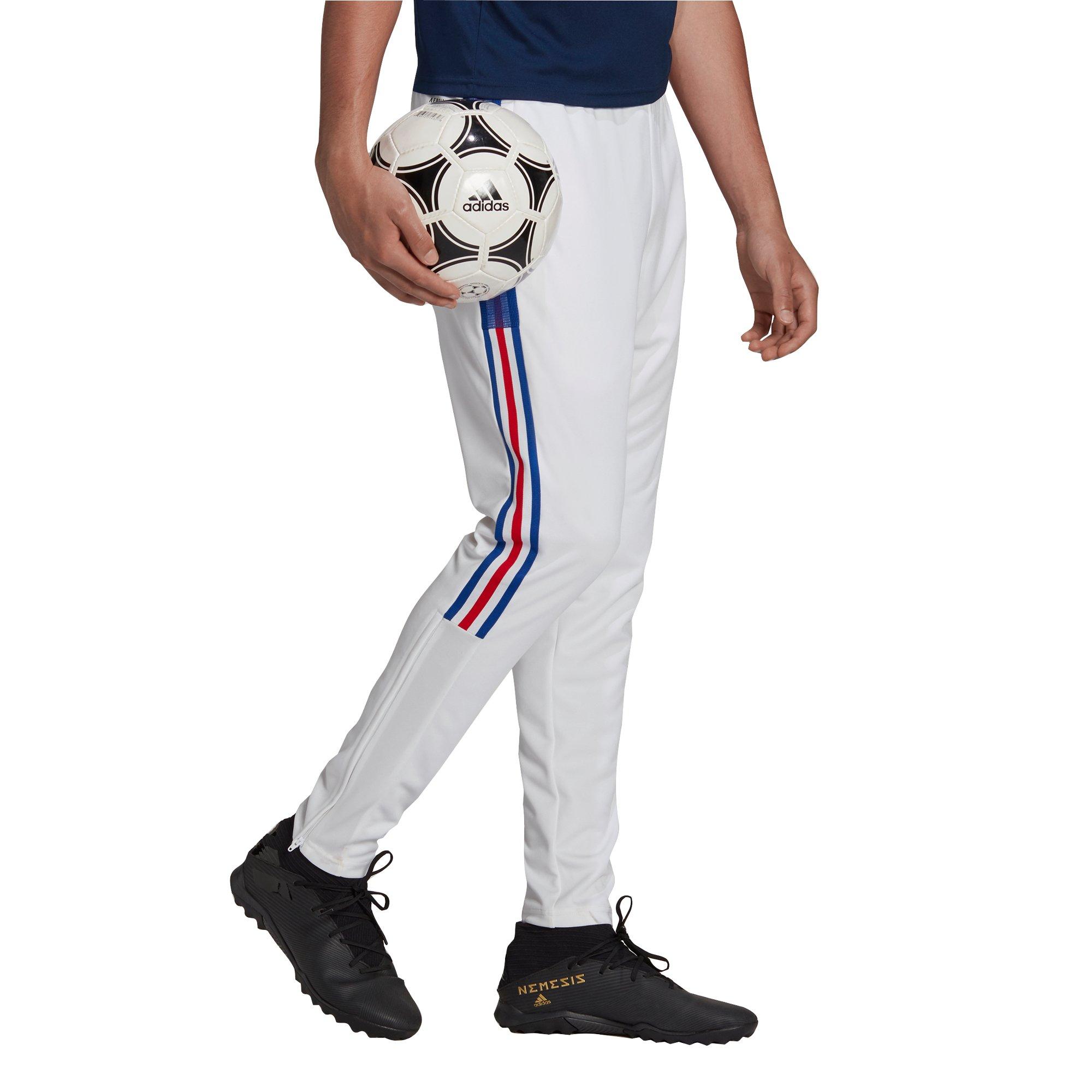 adidas Men's Tiro White/Red/Blue Track Pants - Hibbett