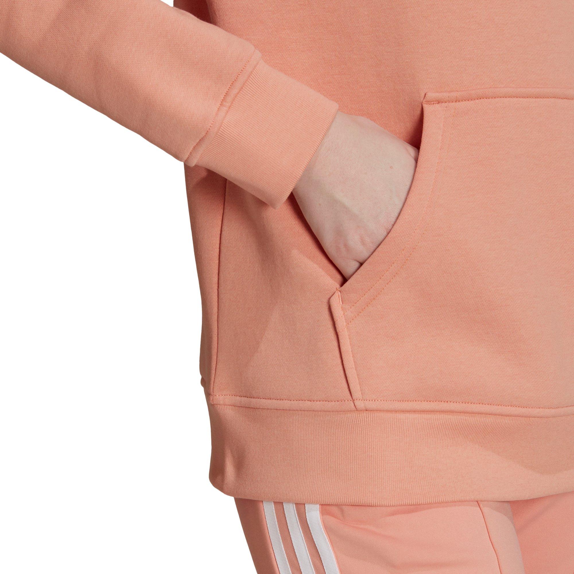 adidas Originals Women\'s Fleece Gear Hoodie Hibbett City Pullover \