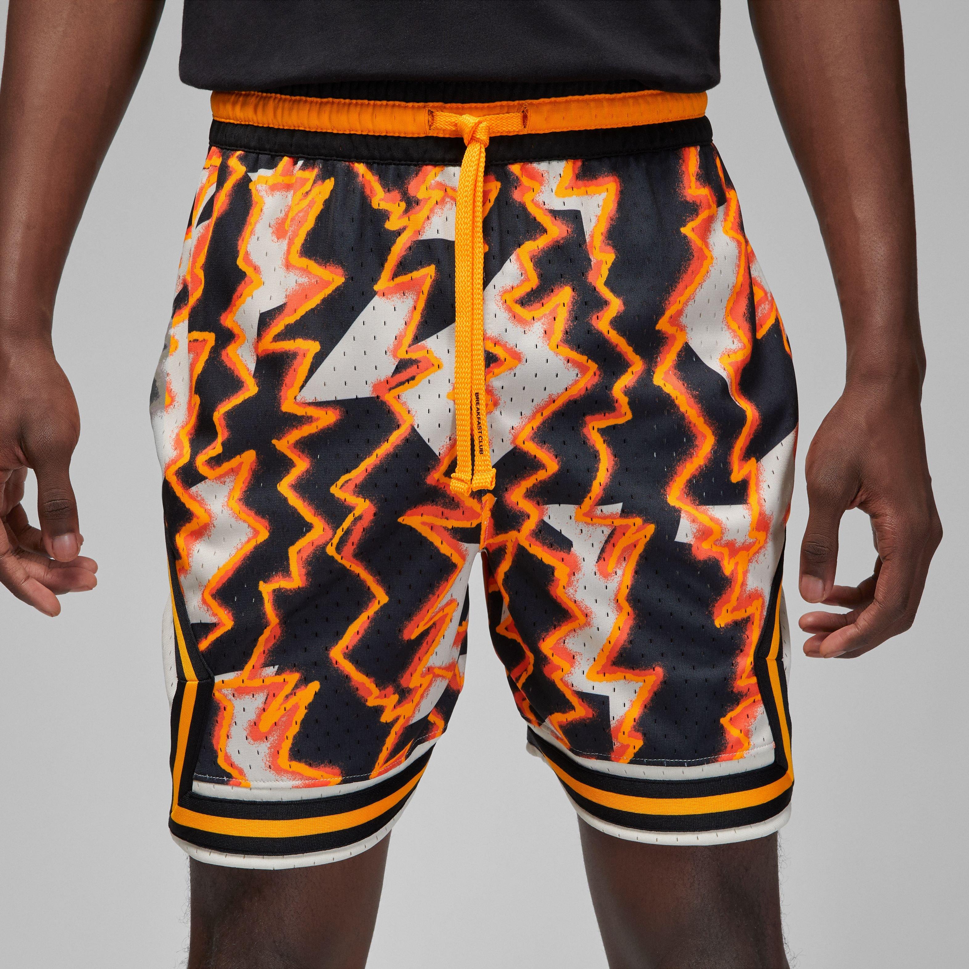 Jordan Men's Dri-FIT Sport Breakfast Club All Over Print Diamond Short-Bone