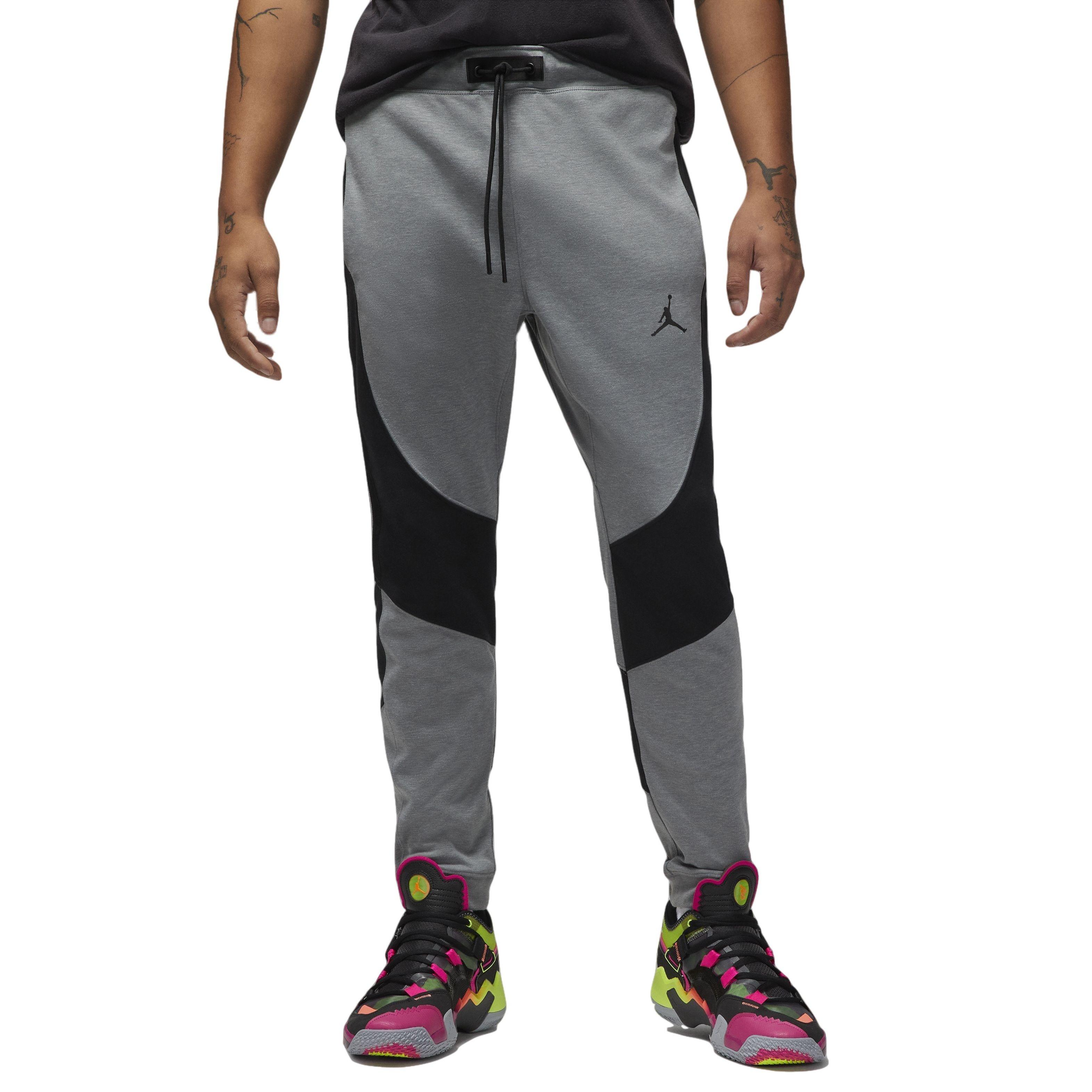 Jordan Men's Dri-FIT Sport Air Statement Pants-Grey/Black - GREY/BLACK Thumbnail View 1