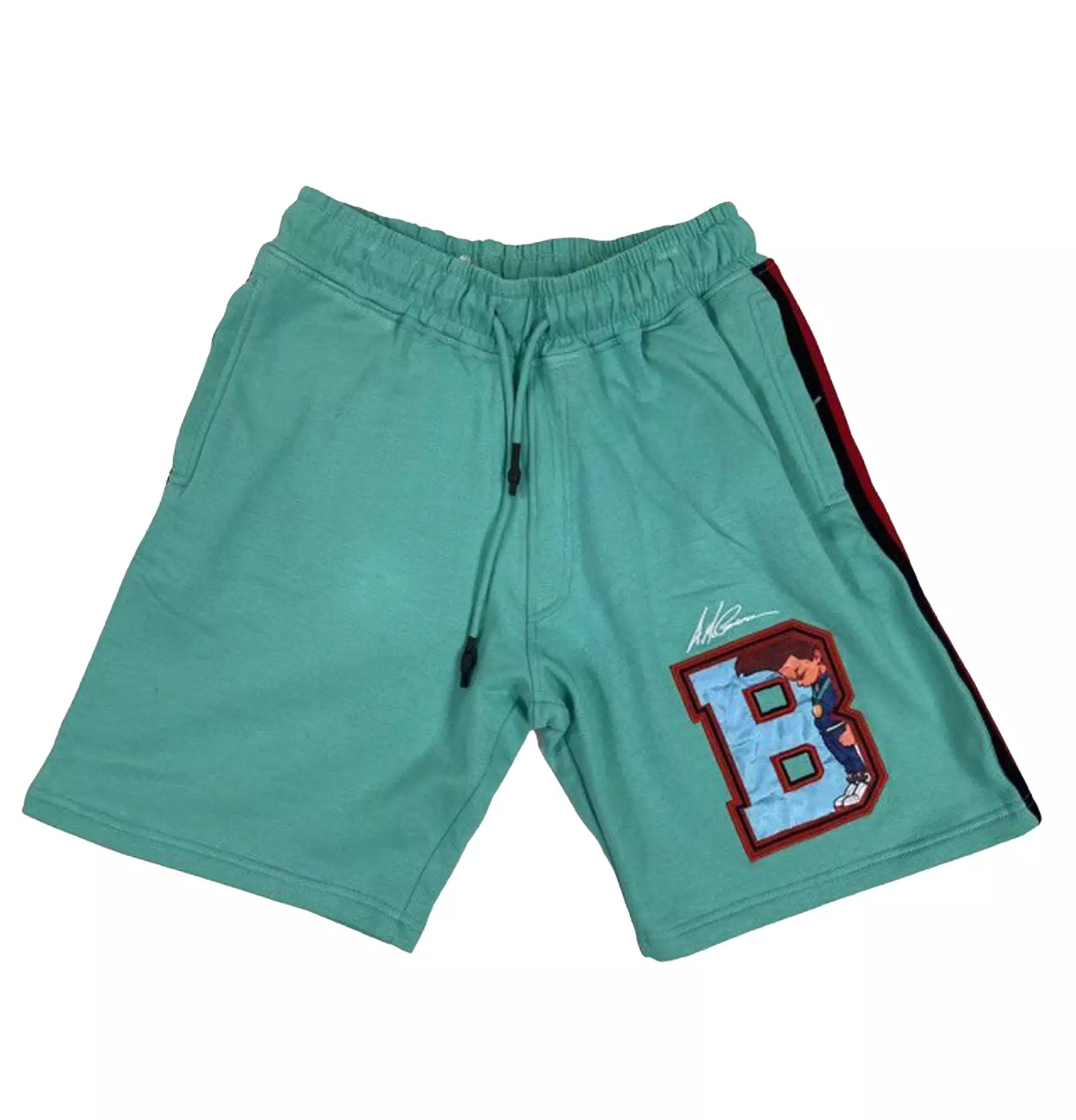 Virtual Threads Men's Boondocks Shorts - Mint - MINT