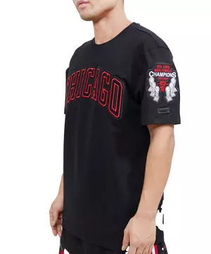 Pro Standard Men's Chicago Bulls Red Patch T-Shirt - Hibbett
