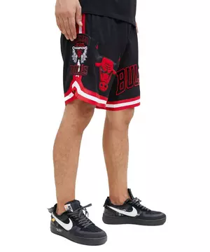 Pro Standard Men's Chicago Bulls Elevated Patch Shorts - White - Hibbett