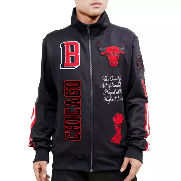 Maker of Jacket NBA Teams Chicago Bulls Basketball Training Jacket