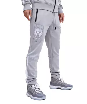 NBA Sweat Pants Medium Gray active wear Reflective Pants