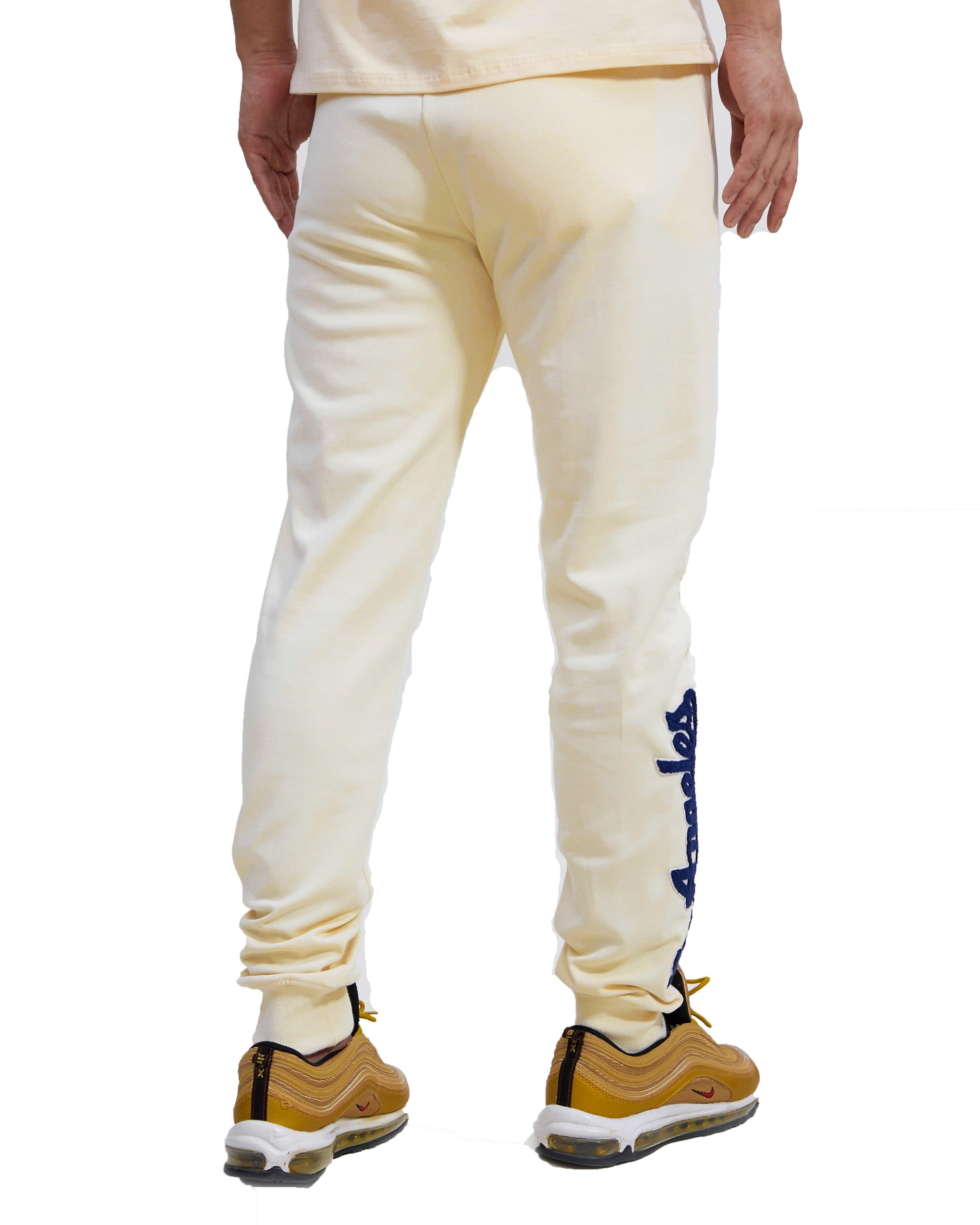 La dodgers hat white pants button up urban fashion swag outfit sneakers  Jordan's