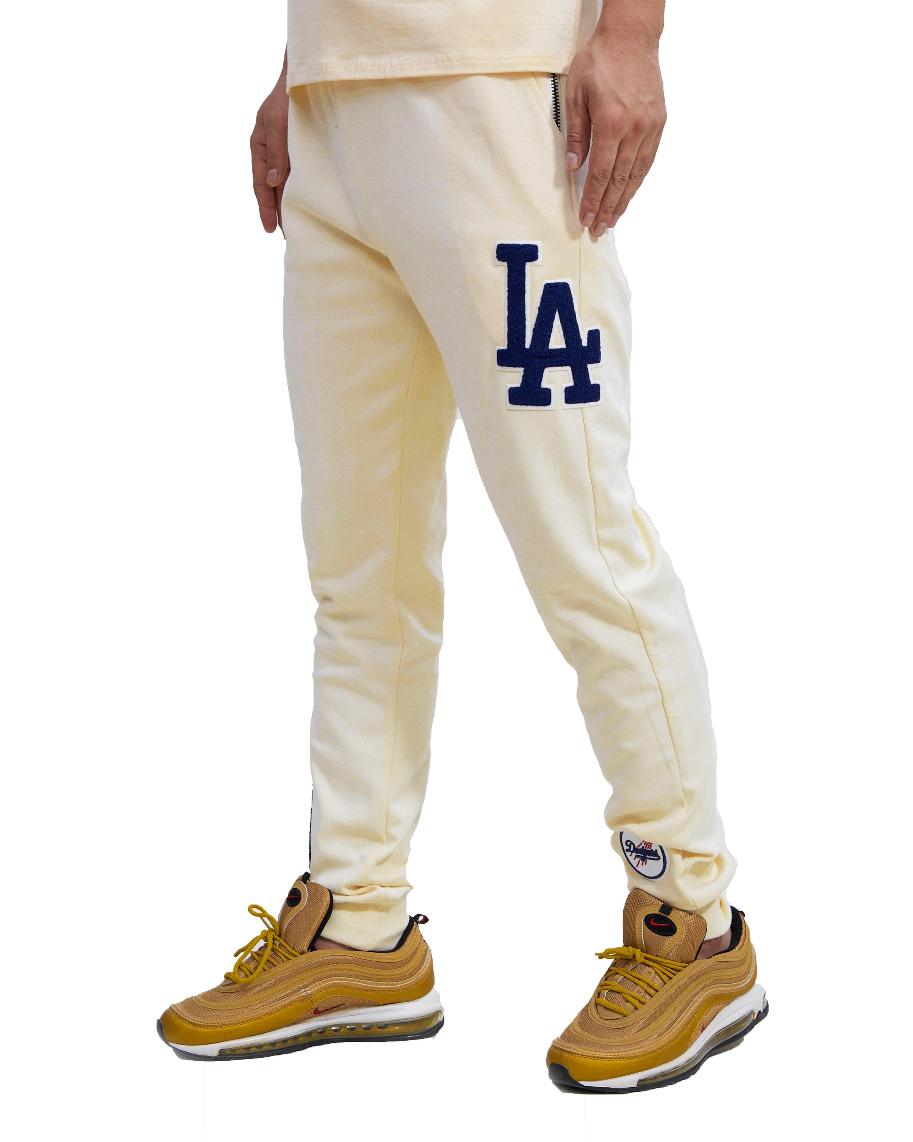 Concepts Sport Los Angeles Rams White Alley Fleece Cargo Sweatpants, White, 75% COTTON/25% POLYESTER, Size L, Rally House