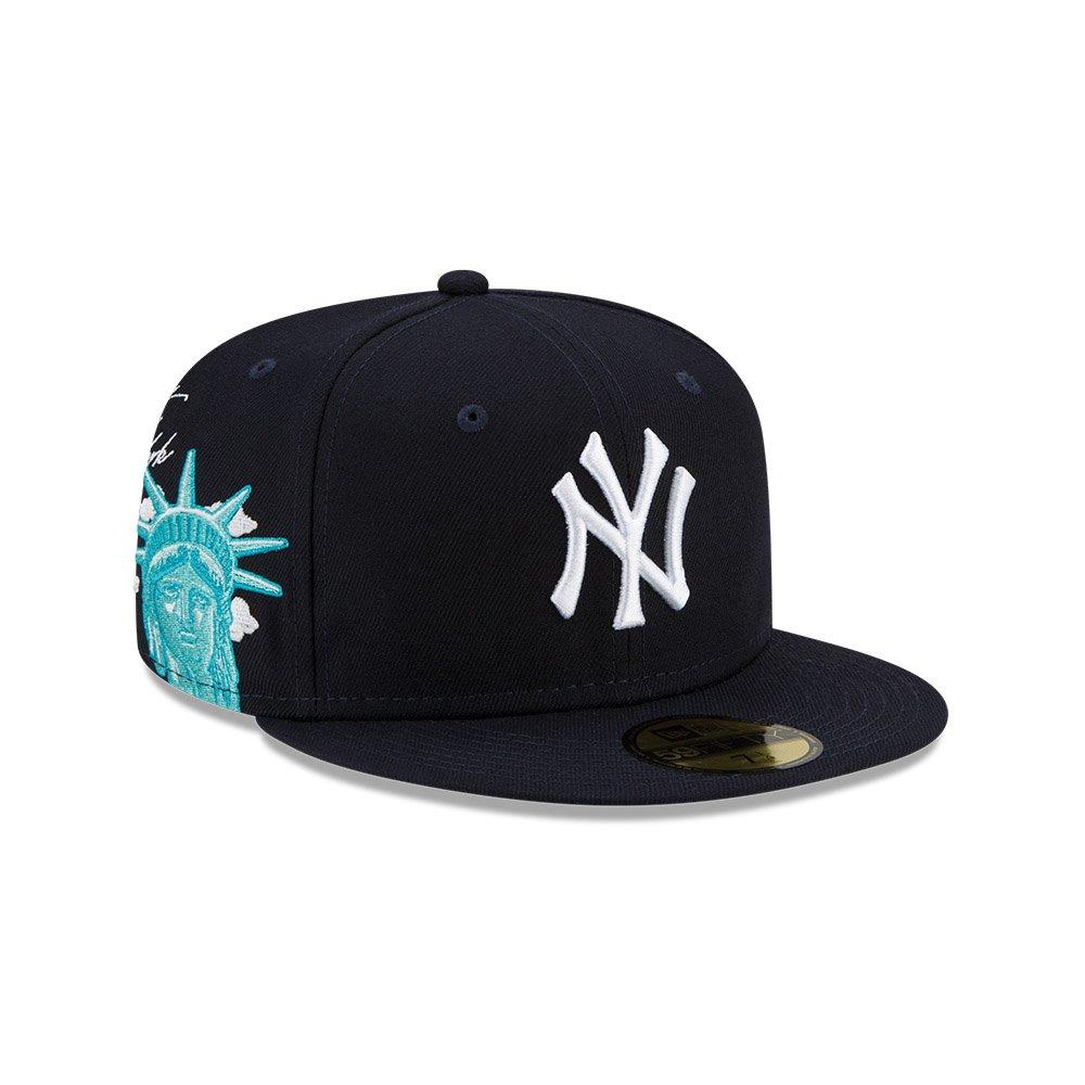 York Yankees 59FIFTY Fitted Hat Black Red Green 5950 Cap (7 1/8) :  : Sports, Fitness & Outdoors