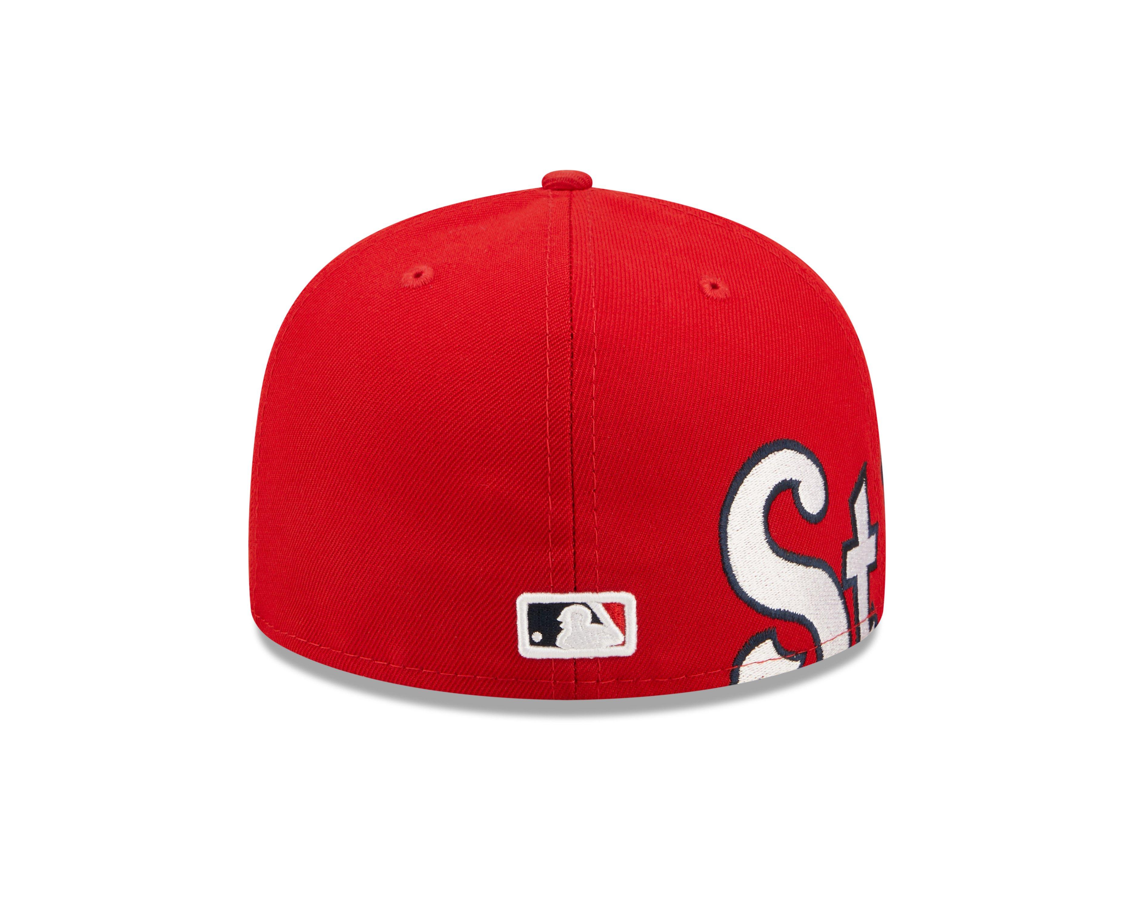 New Era St. Louis Cardinals Side Split 59FIFTY Fitted Hat - Hibbett