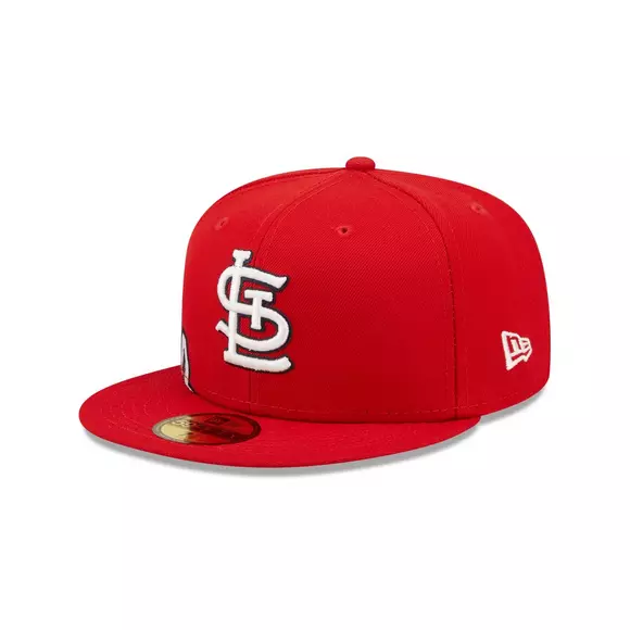 New Era St Louis Cardinals Light Blue Color Pack 59FIFTY Fitted Hat, Light Blue, POLYESTER, Size 8, Rally House