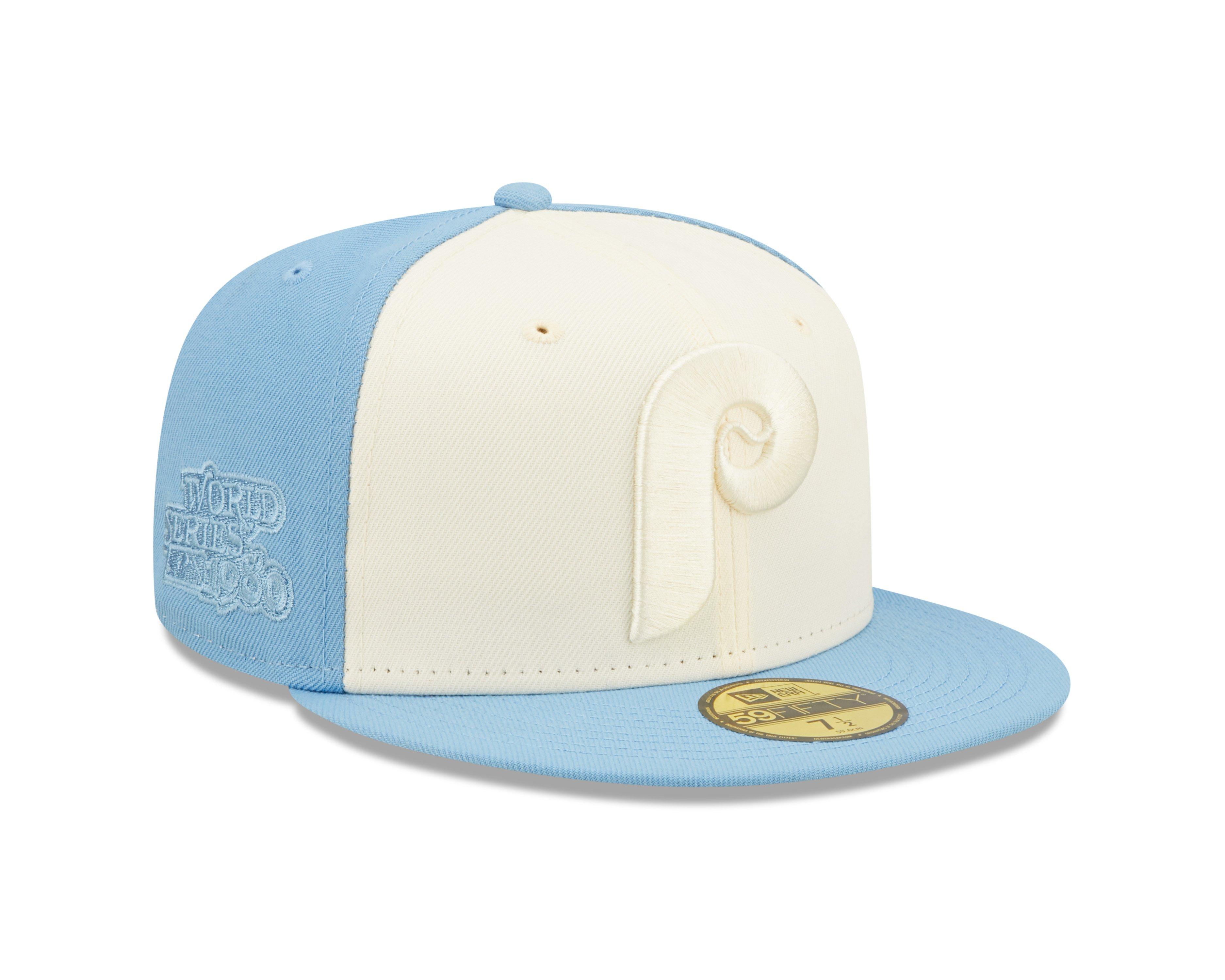 Men's New Era White/Blue Philadelphia Phillies Flamingo 59FIFTY Fitted Hat