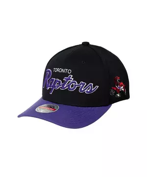 Toronto Raptors Purple Oversize Logo hat-NWT Mitchell & Ness | SidelineSwap