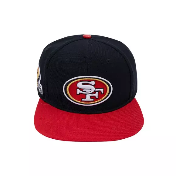 Men's Pro Standard San Francisco 49ers Black Stars Snapback Hat