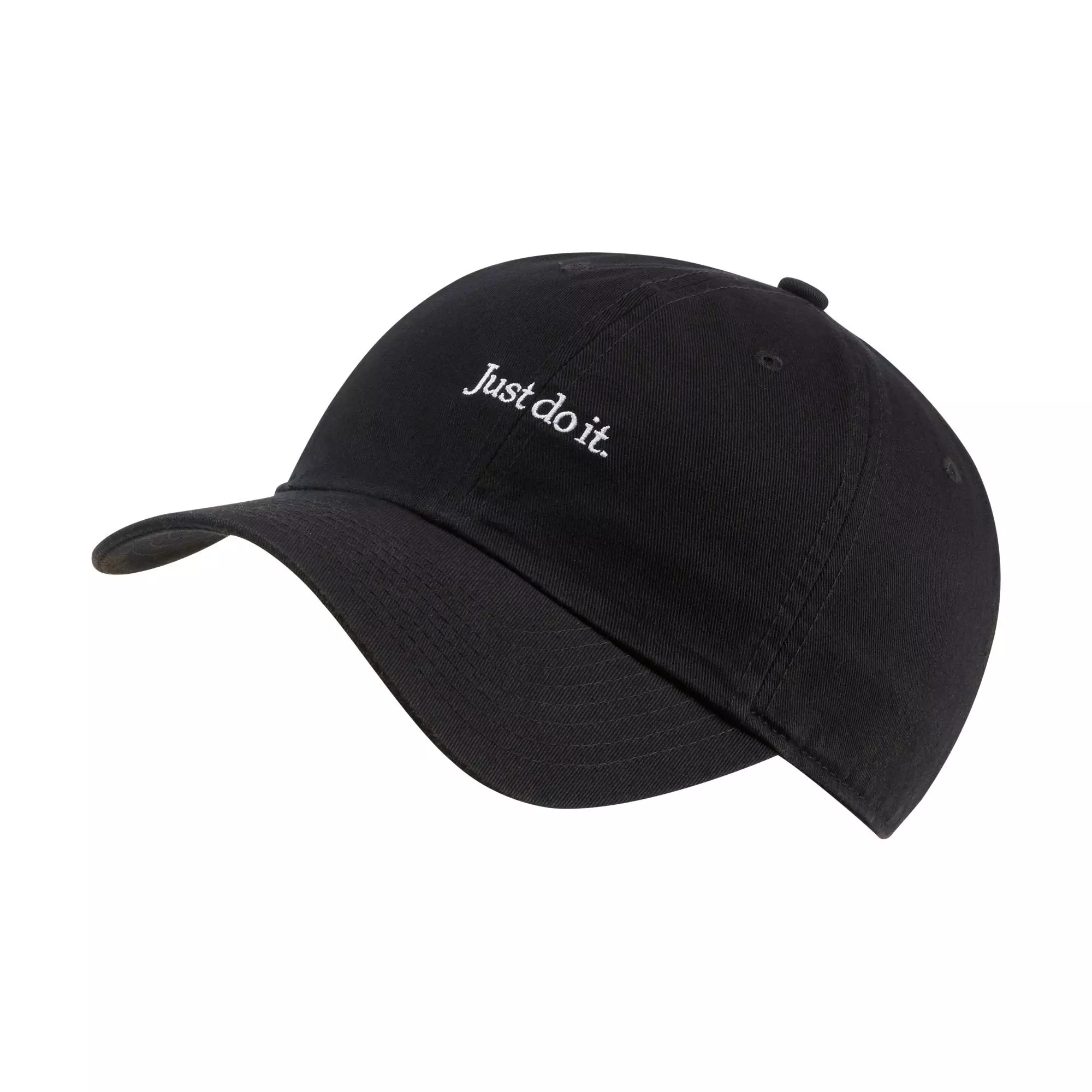 Nike Sportswear Heritage 86 Just Do It Adjustable Hat - Black - RED
