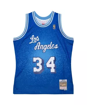 Mitchell & Ness Men's Los Angeles Lakers Shaquille O'Neal Spray Paint  Swingman Jersey - Hibbett