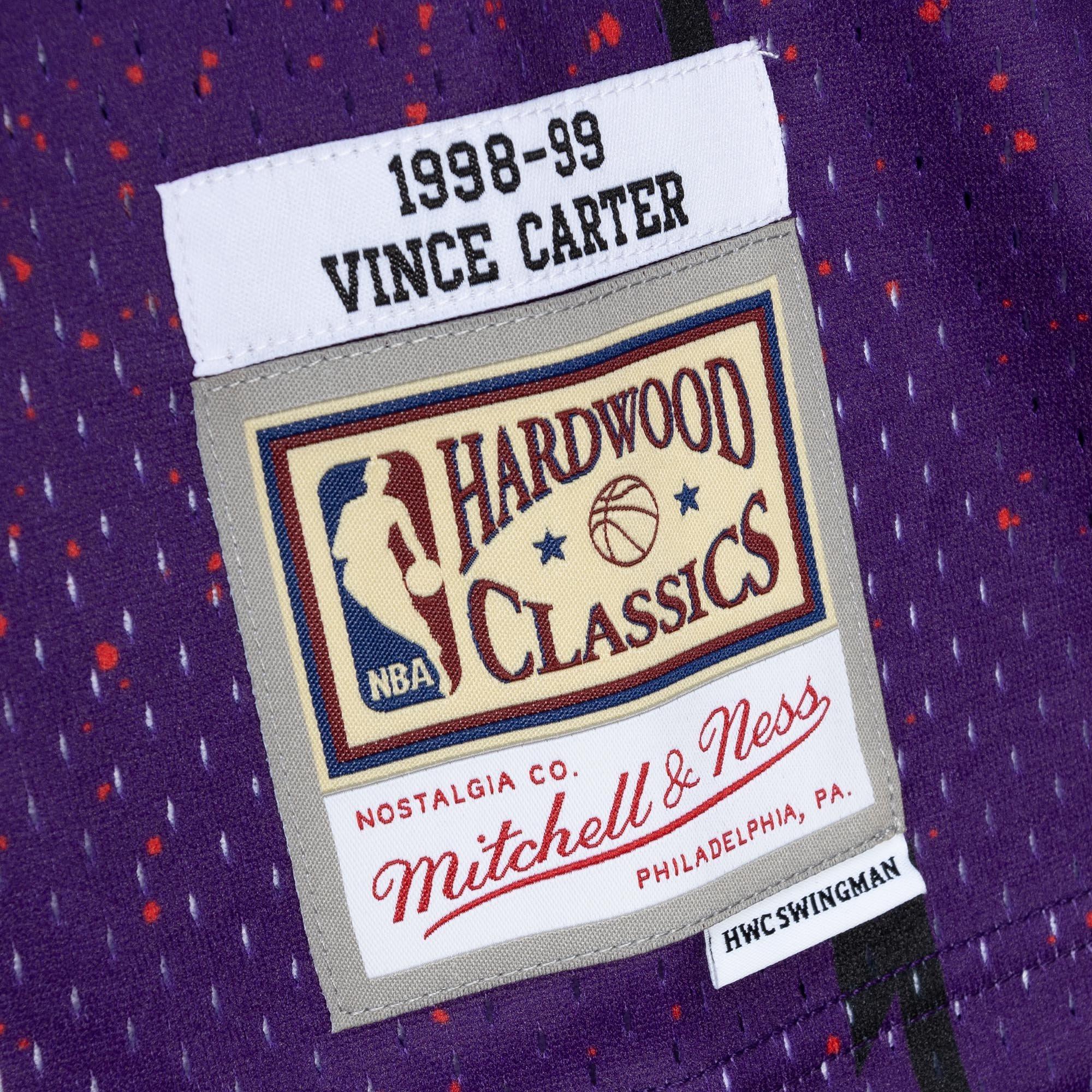 Mitchell & Ness Big Boys Vince Carter Toronto Raptors Hardwood