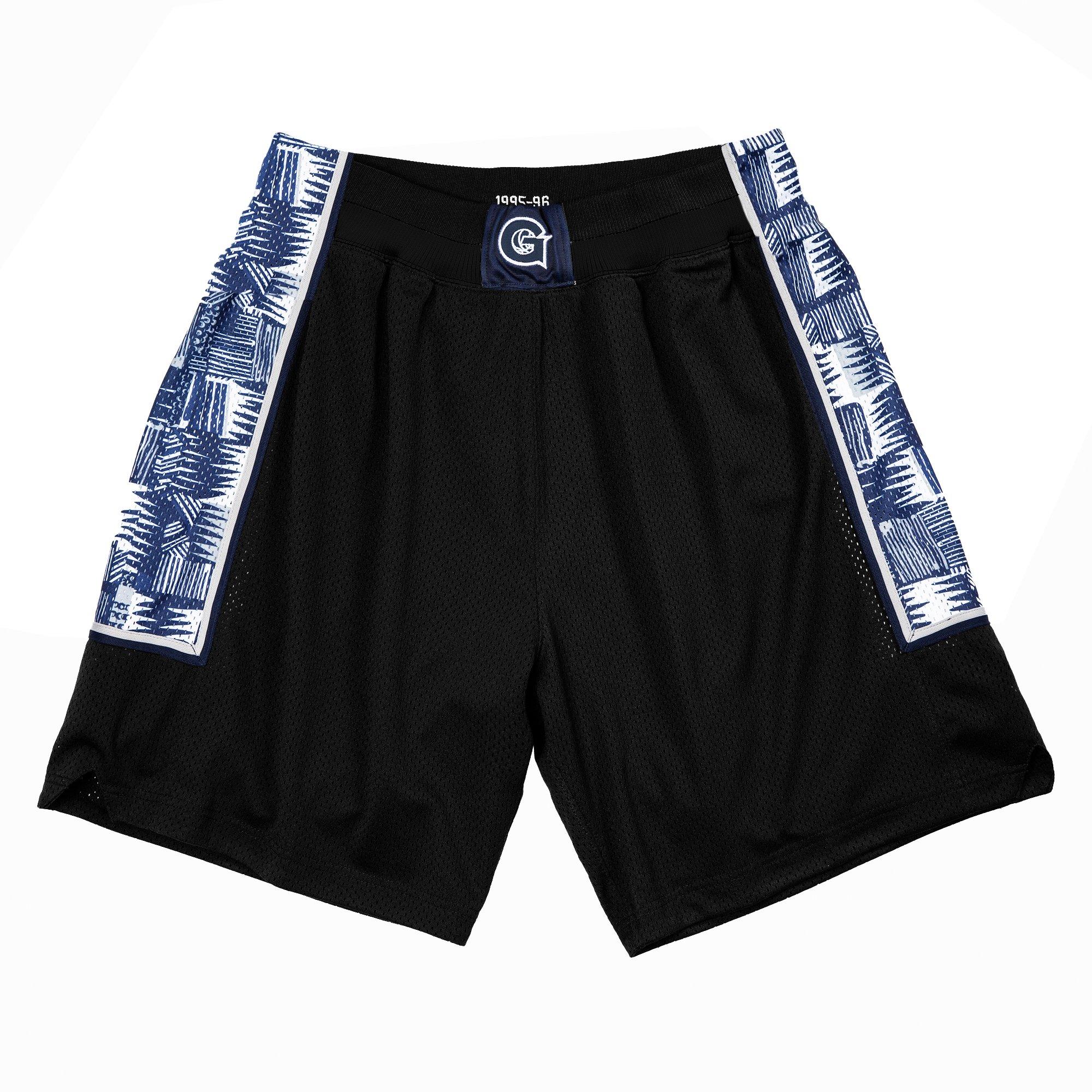 Mitchell & Ness Men's Georgetown Hoyas Replica Shorts - BLACK Thumbnail View 1
