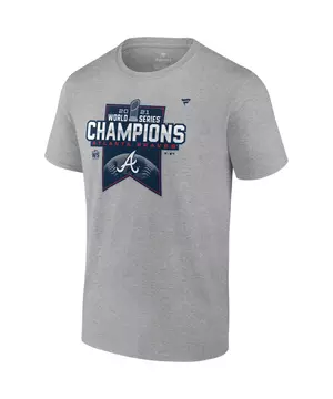 Fanatics Men's Atlanta Braves 2021 World Series Champions Locker Room T- Shirt - Hibbett