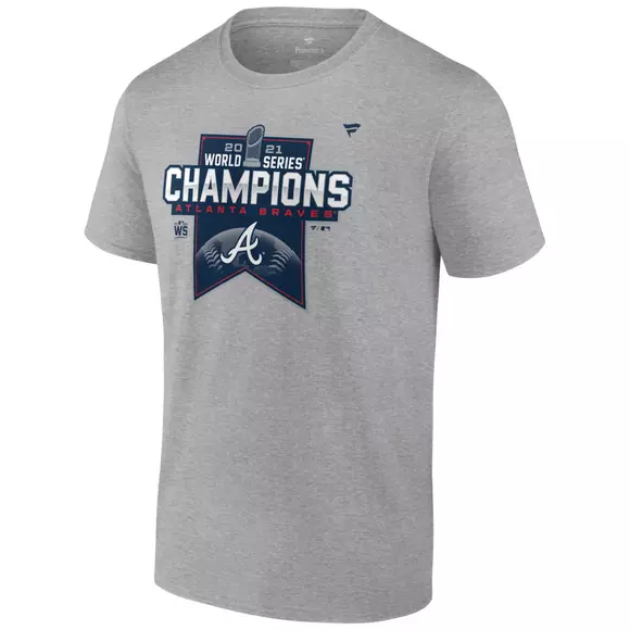 Fanatics Men's Atlanta Braves 2021 World Series Champions Locker Room  T-Shirt