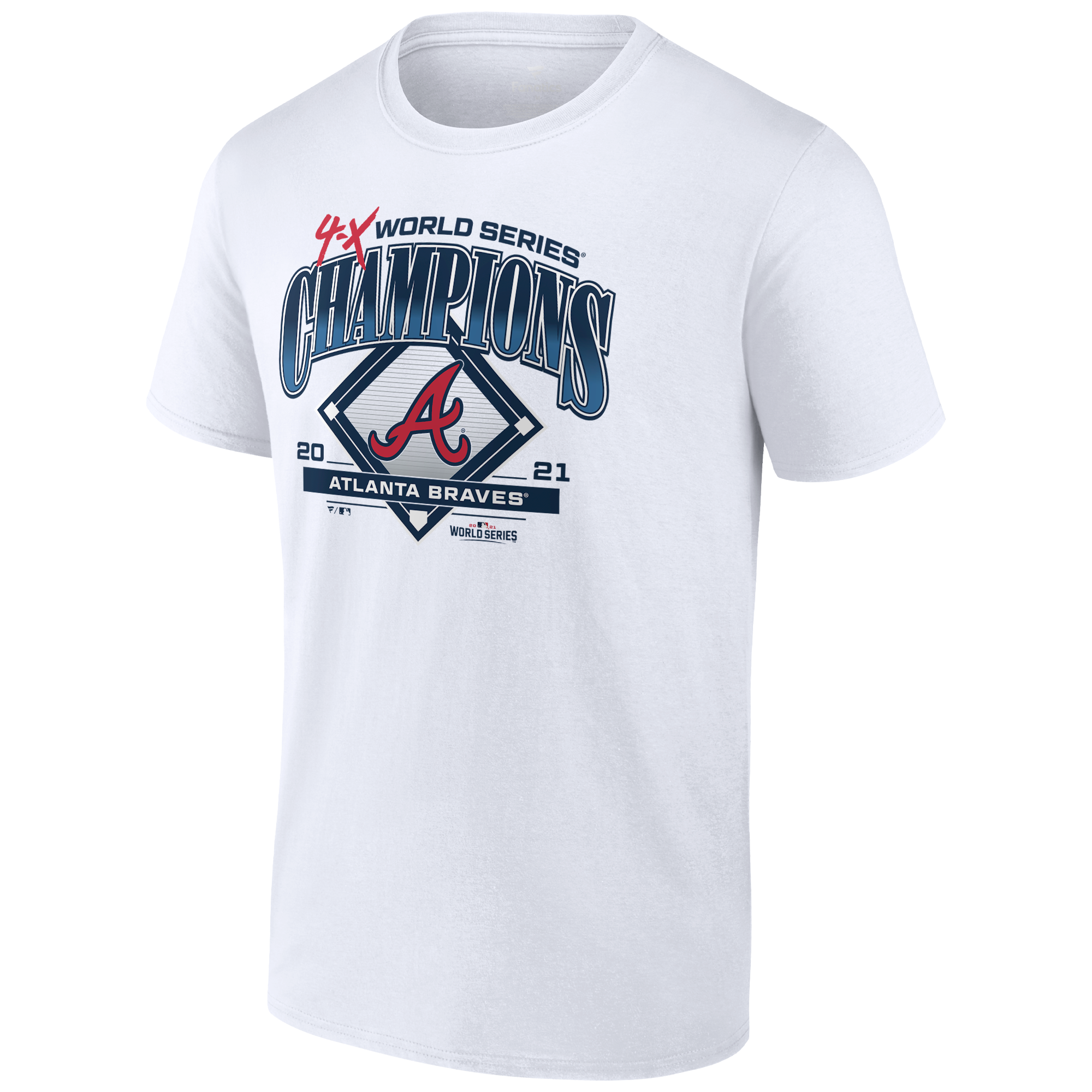 Fanatics Men's Atlanta Braves 2021 World Series Champions Parade T-Shirt -  Hibbett