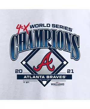 Men's Atlanta Braves Fanatics Branded White 2021 World Series