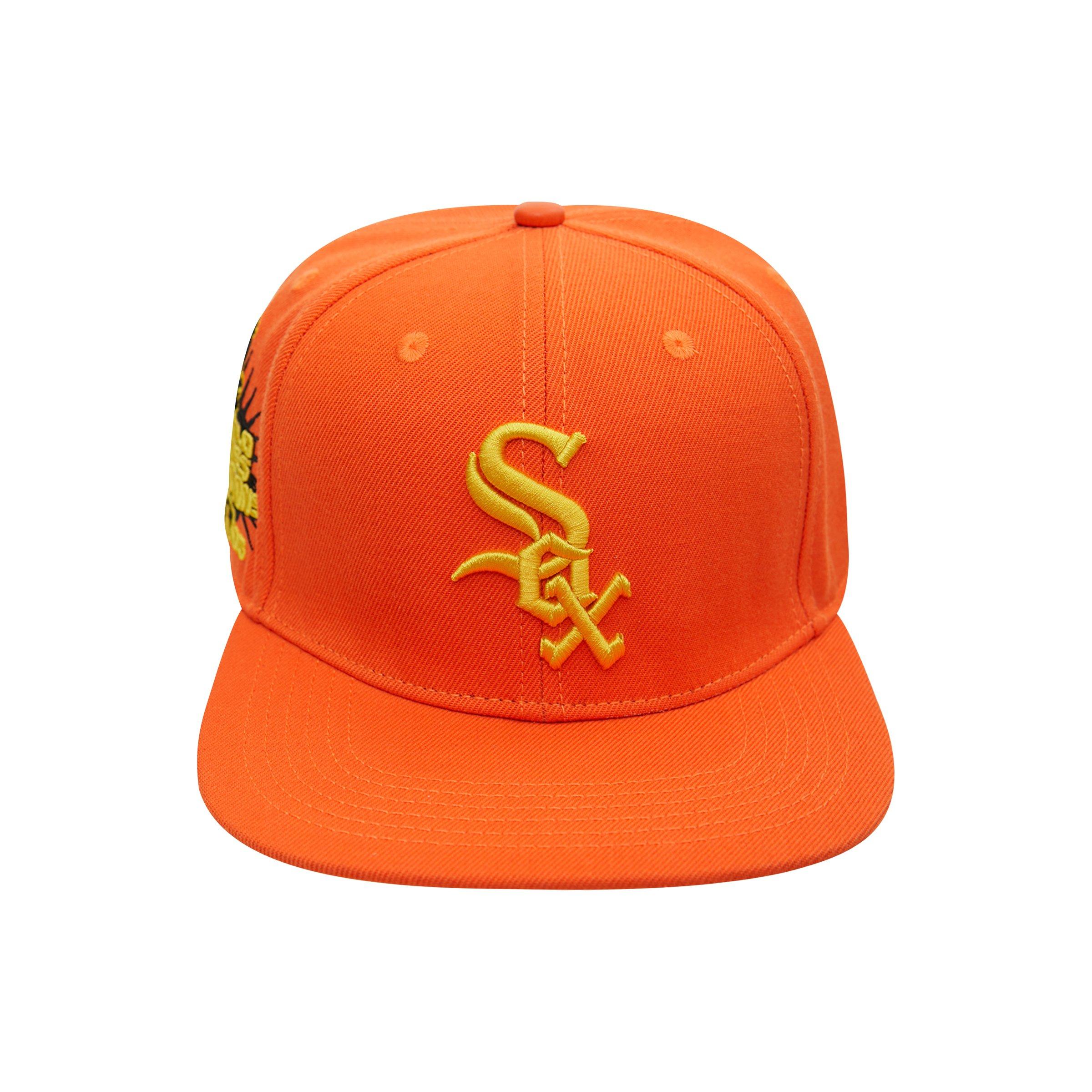 Orange white sox hat on sale