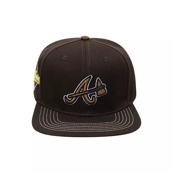 Pro Standard Atlanta Braves Thanksgiving Brown Snapback Hat