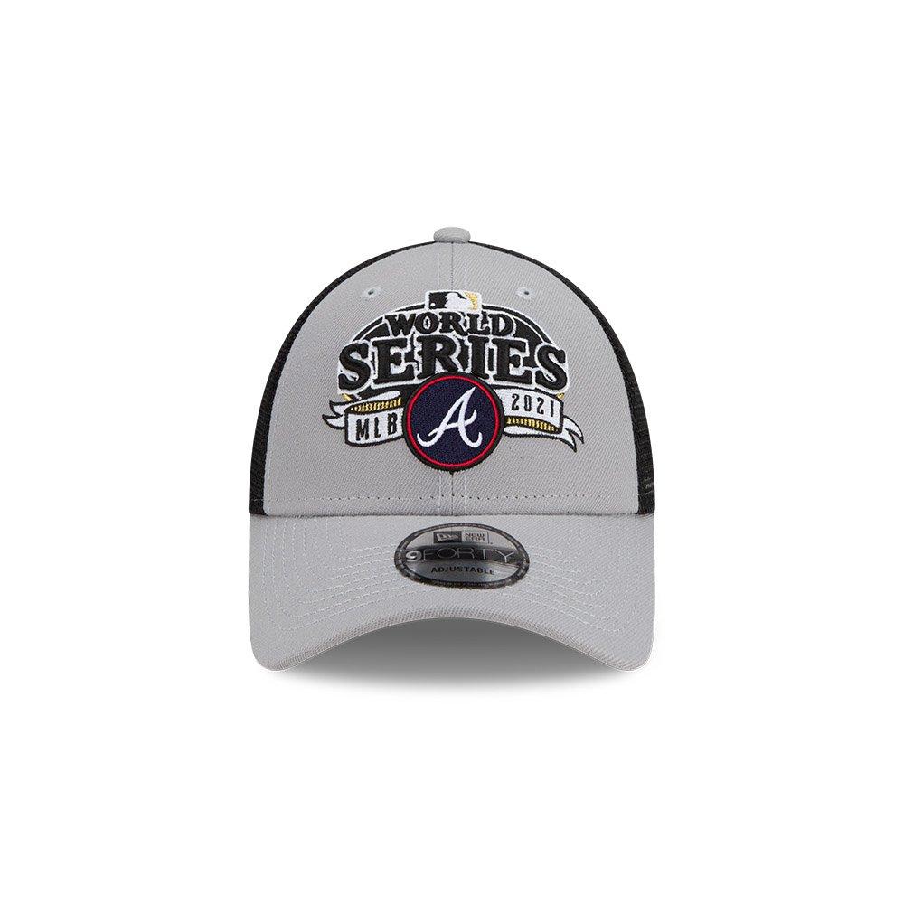 New Era Atlanta Braves 2021 World Series Champions Locker Room 9FORTY  Snapback Hat