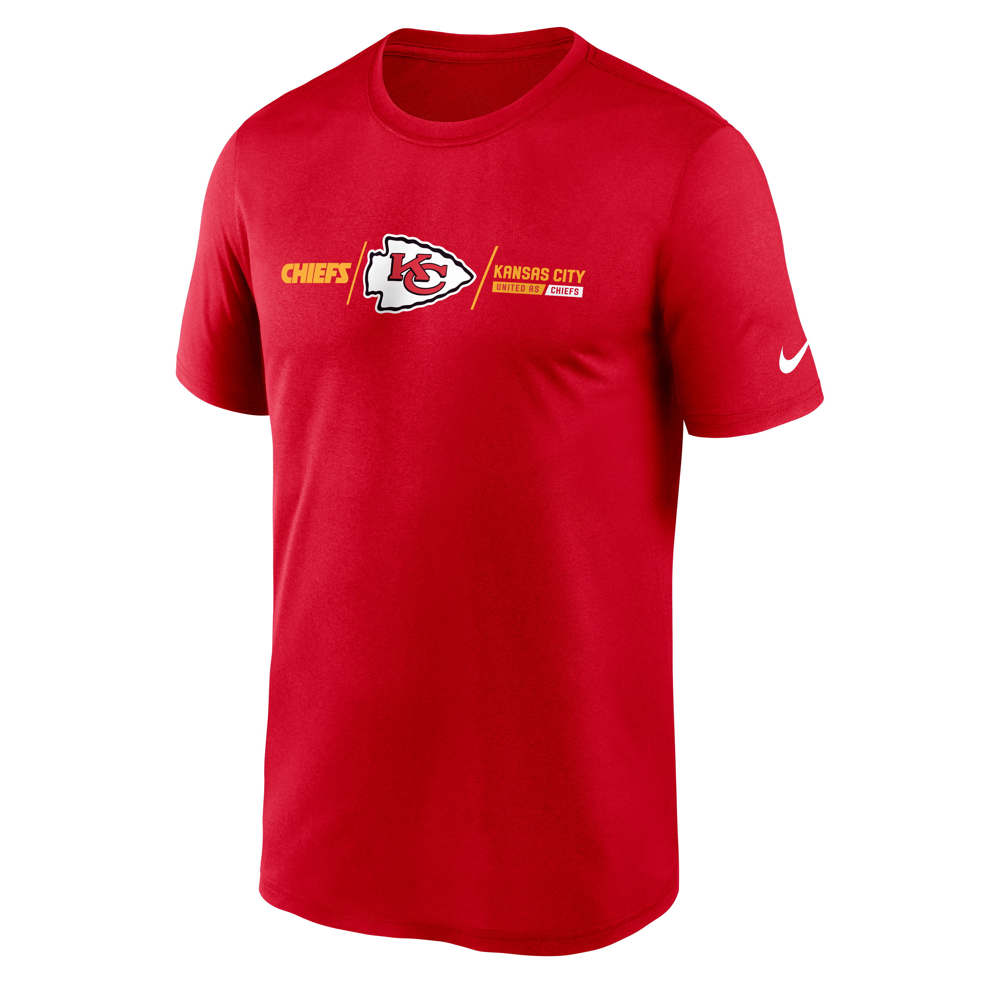 NFL Kansas City Chiefs Girl Under Armour Football Sports Women's V-Neck T- Shirt