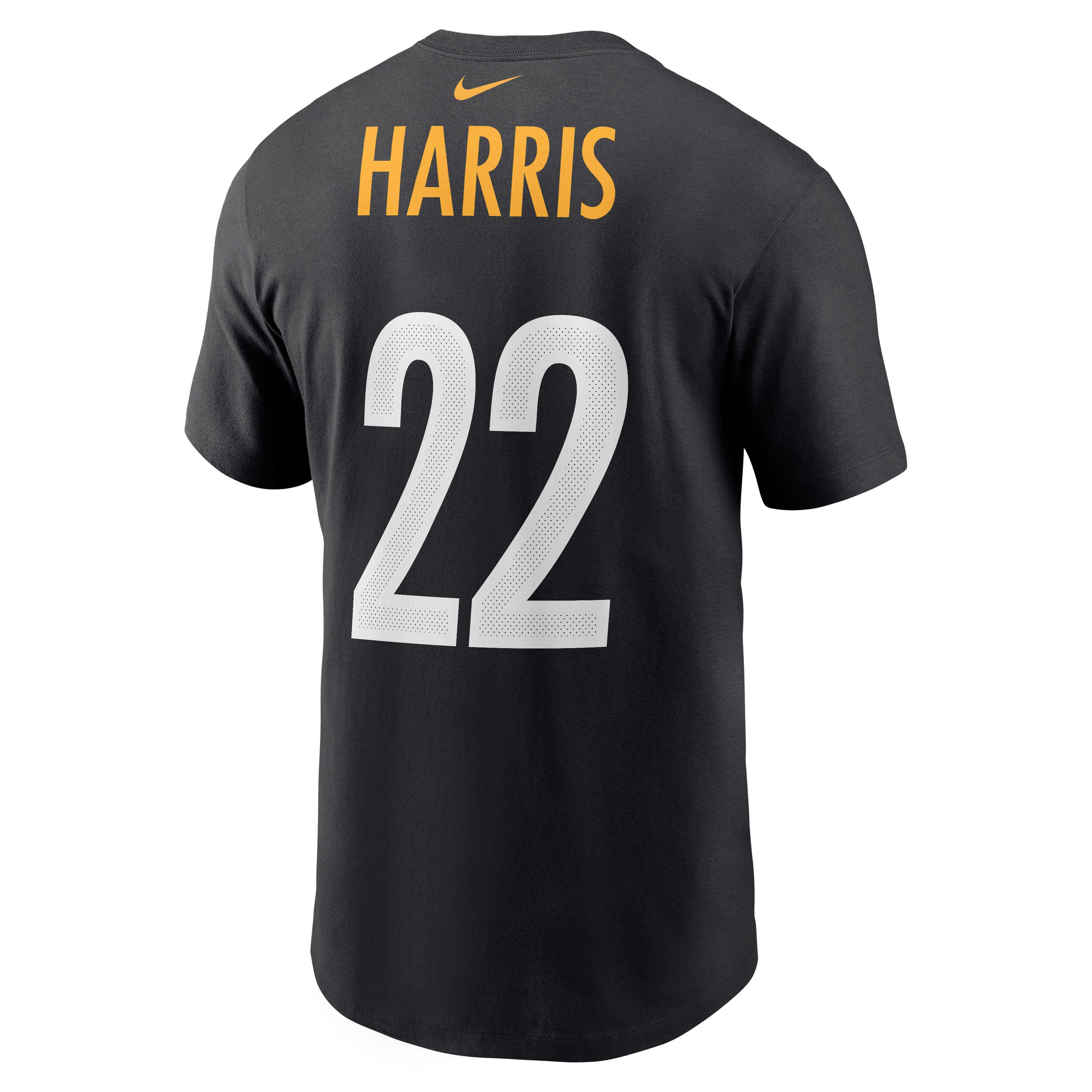 Nike Men's Pittsburgh Steelers Najee Harris Name & Number T-Shirt - Hibbett