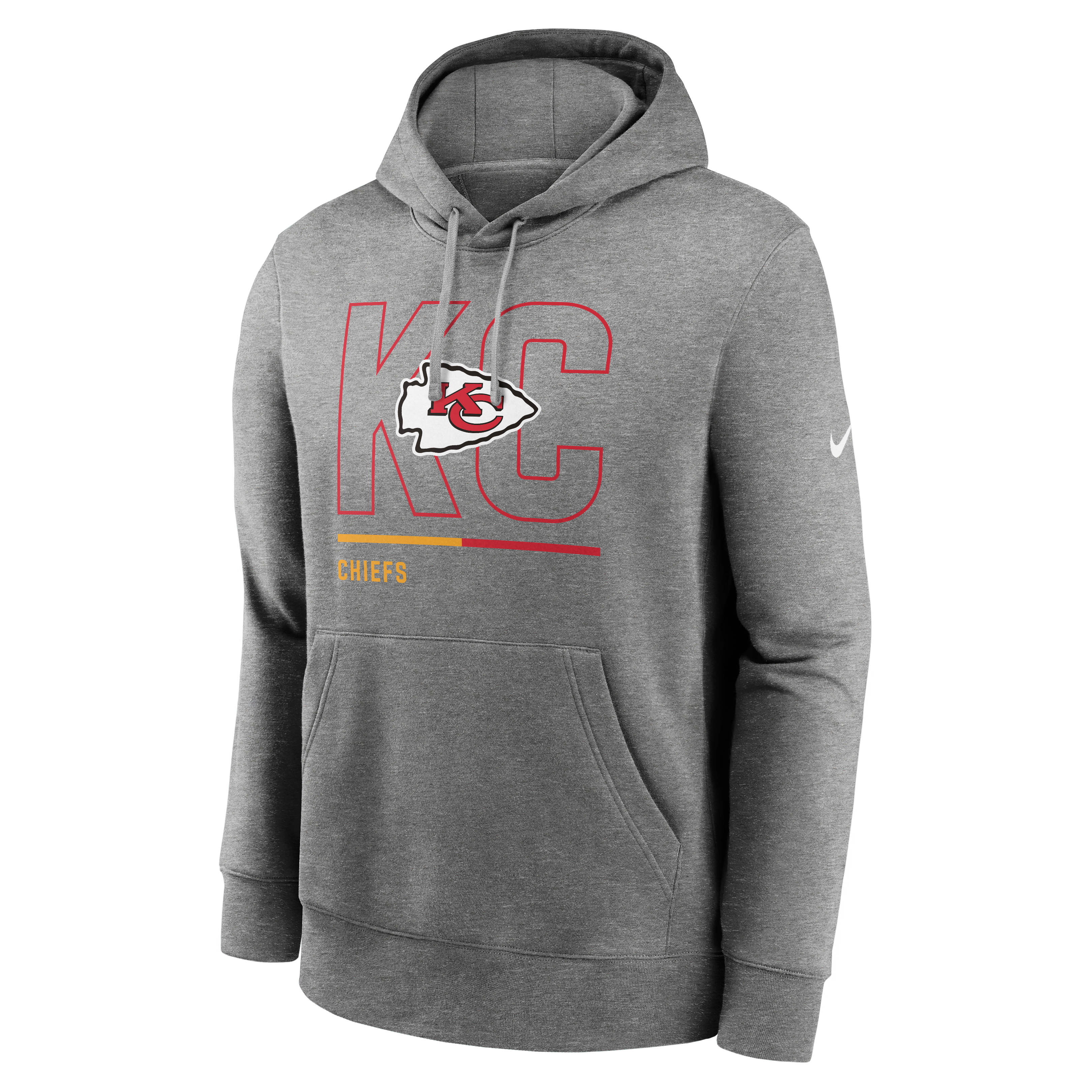 Nike Athletic (NFL Kansas City Chiefs) Men's Sleeveless Pullover Hoodie.