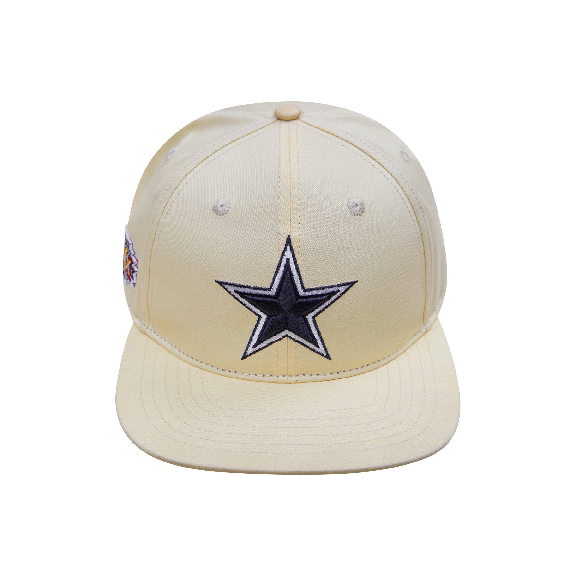 Pro Standard Dallas Cowboys Off White Super Bowl XXX Patch Snapback Hat -  Hibbett