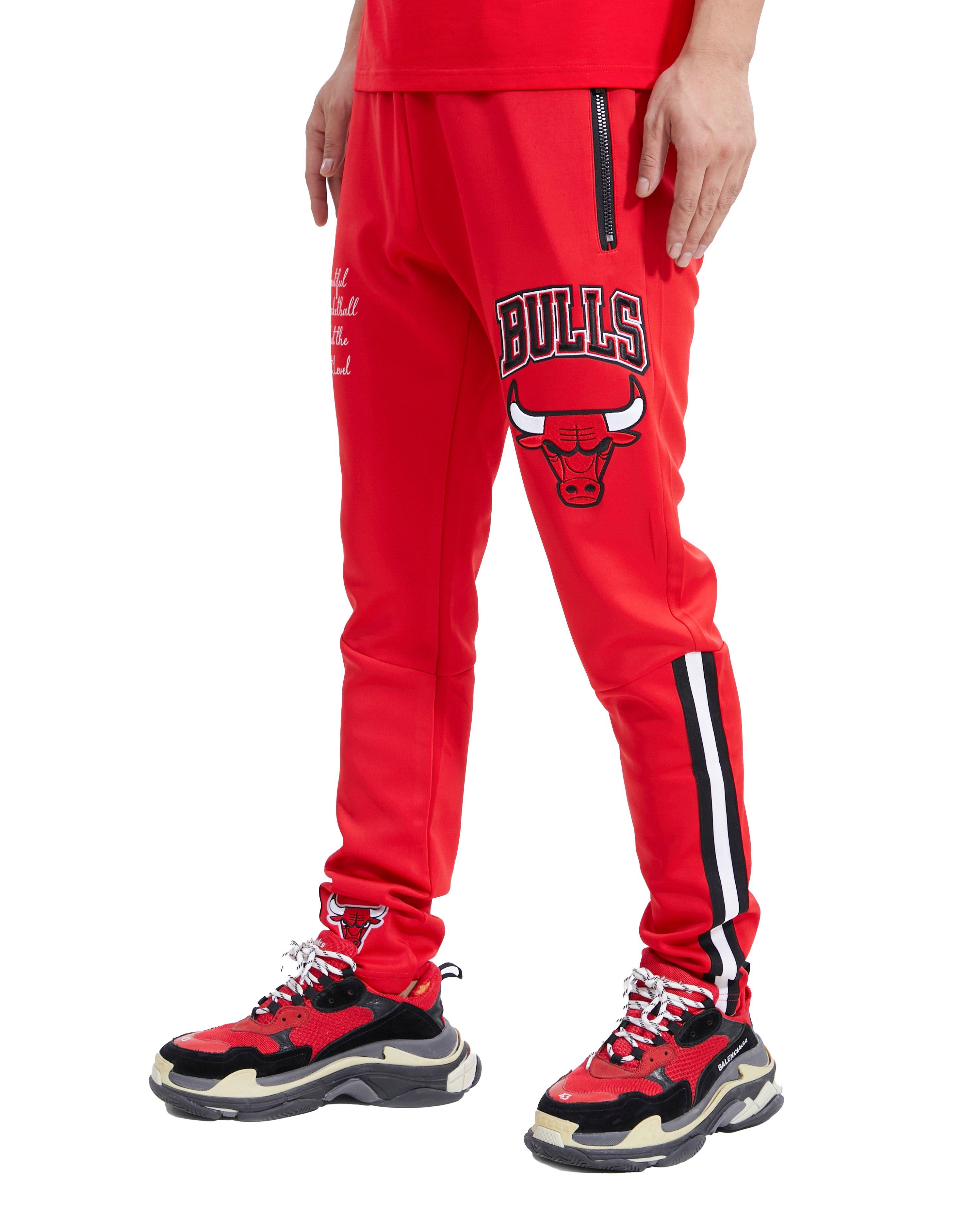 NBA CHICAGO BULLS CLASSIC WOMEN'S JERSEY LEGGING (RED) – Pro Standard