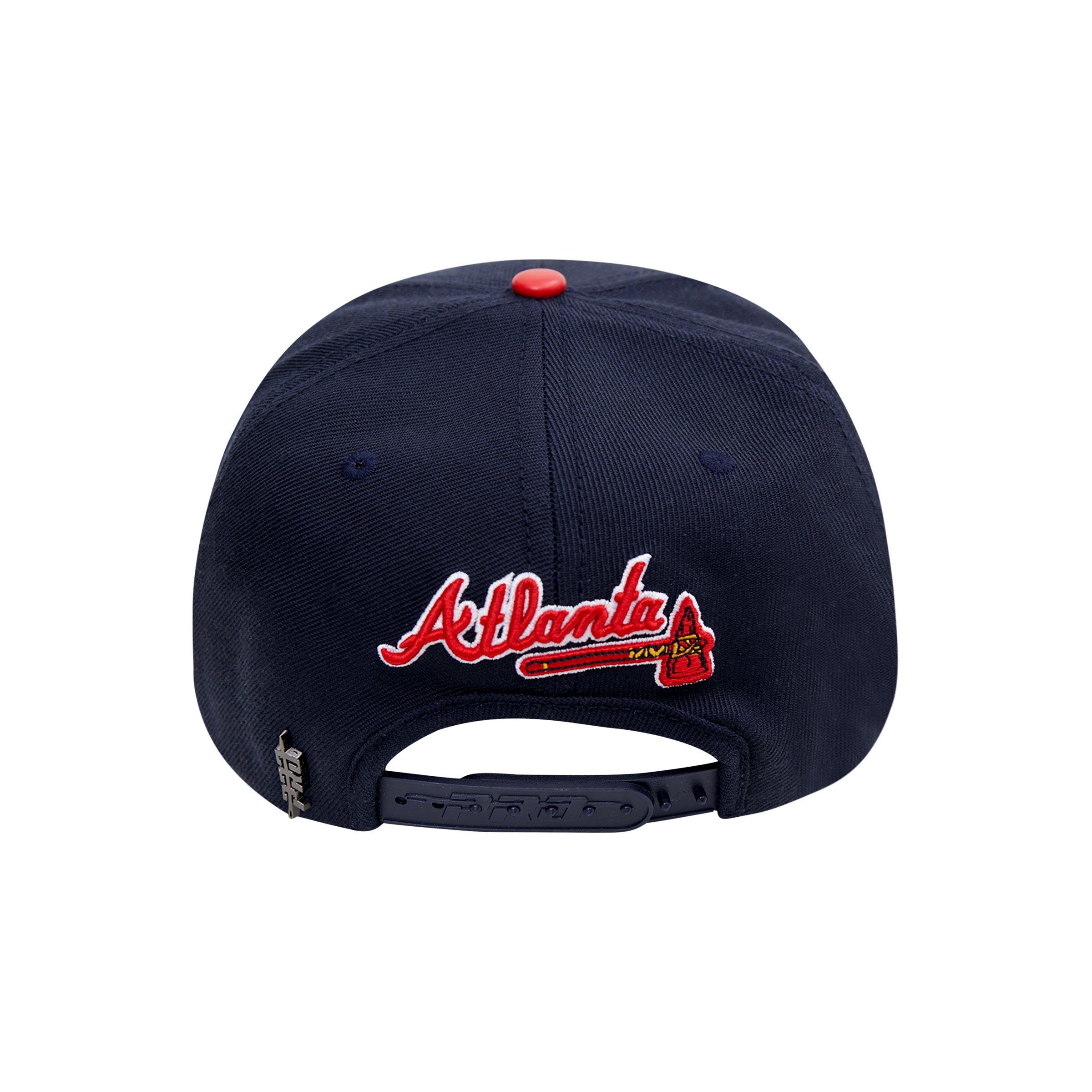 Pro Standard Atlanta Braves Double Front Rose Snapback Hat