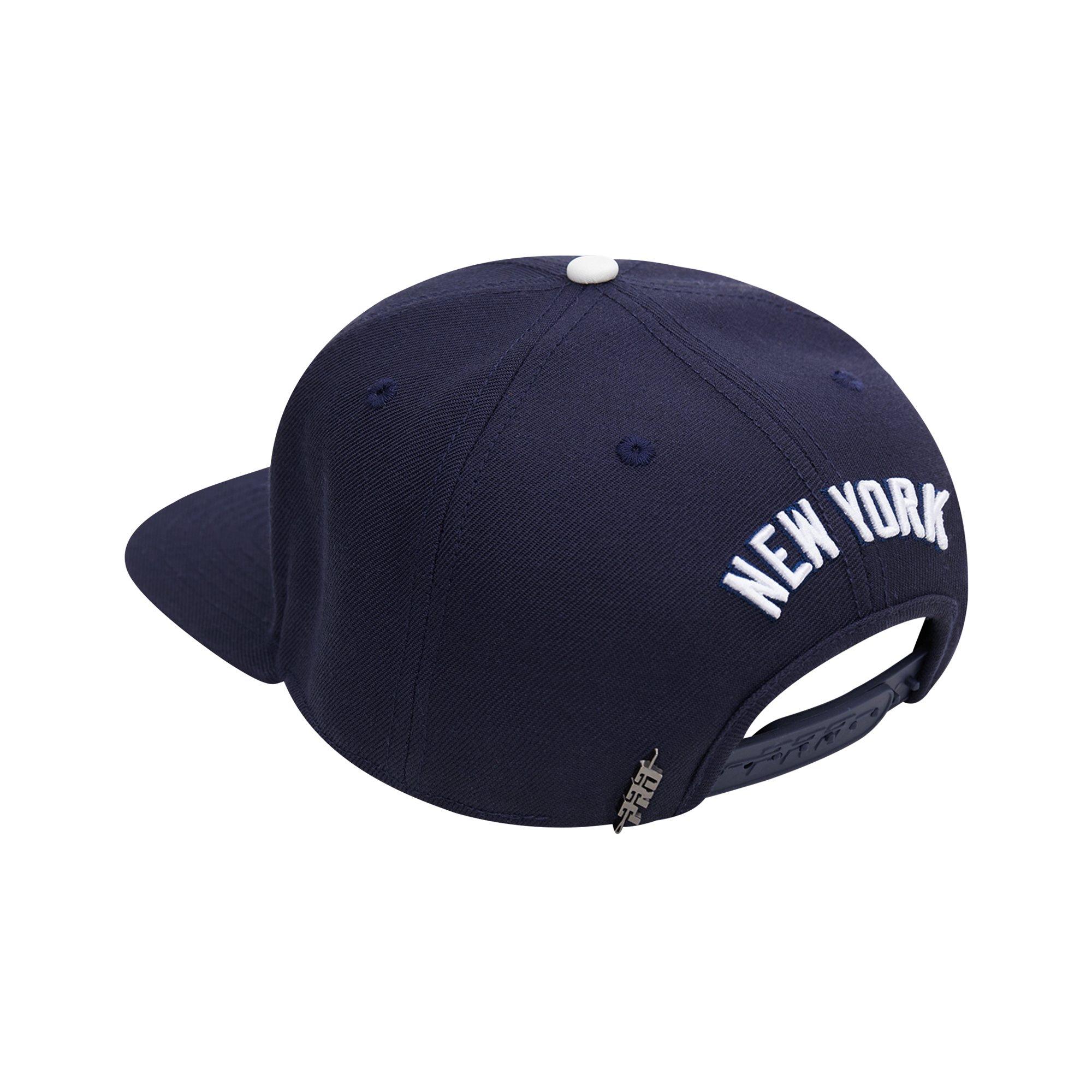 Men's New York Yankees Pro Standard Navy Subway Series Double City Pink  Undervisor Snapback Hat