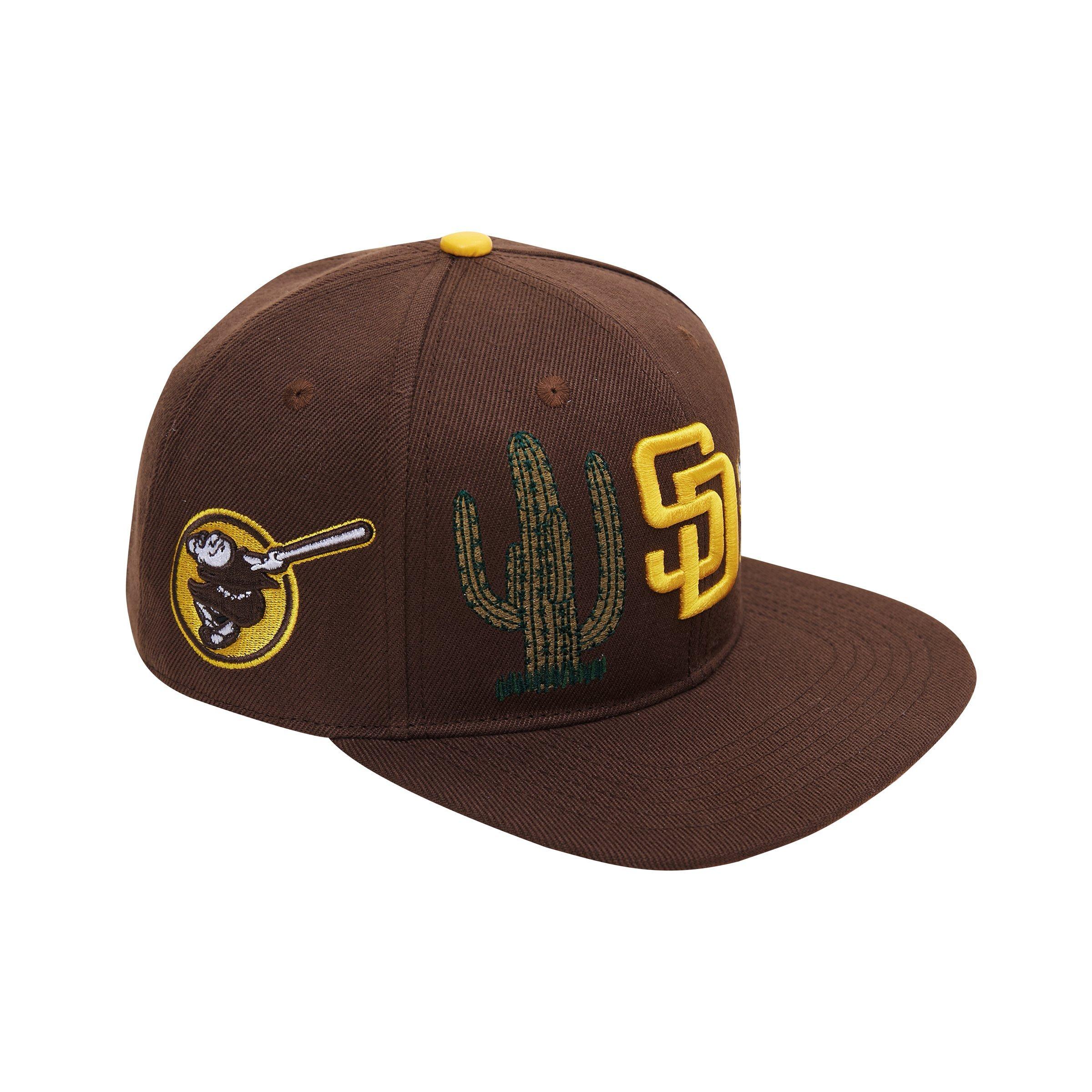 San Diego Padres City Double Front Logo Snapback Hat Pro Standard