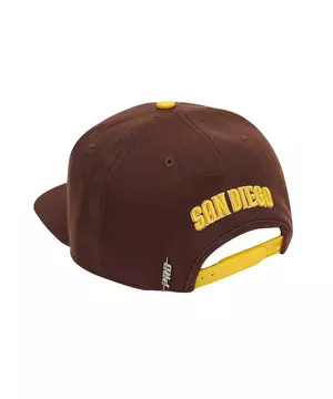 San Diego Padres City Double Front Logo Snapback Hat Pro Standard